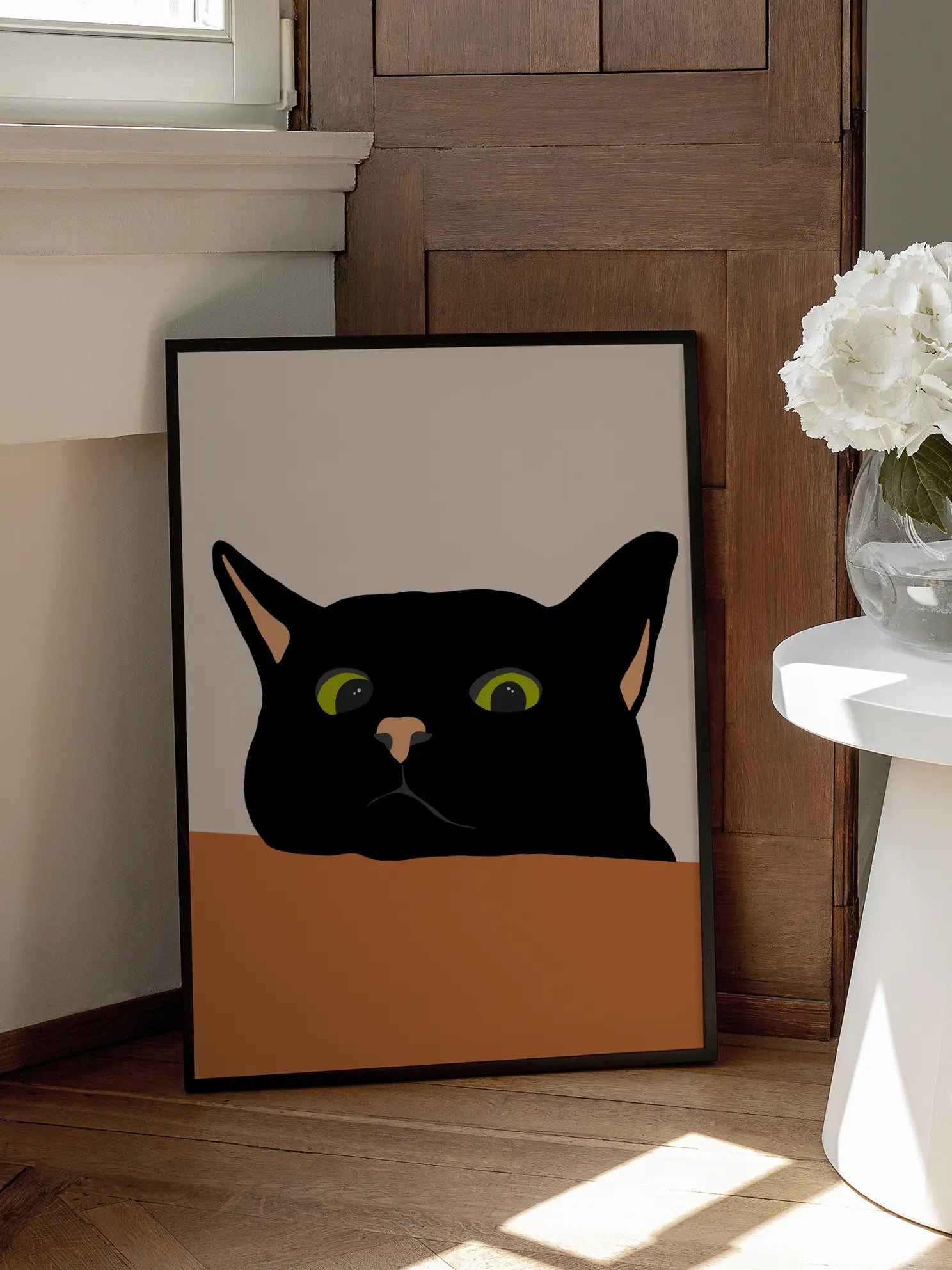 Black Cat Poster