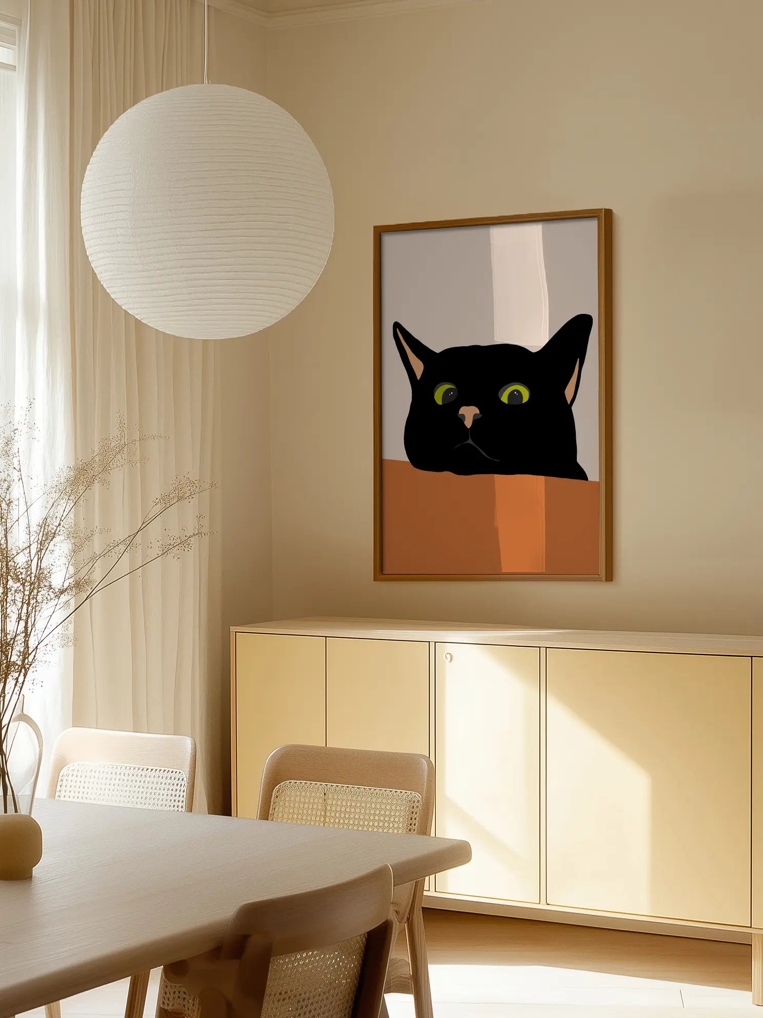 Black Cat Poster