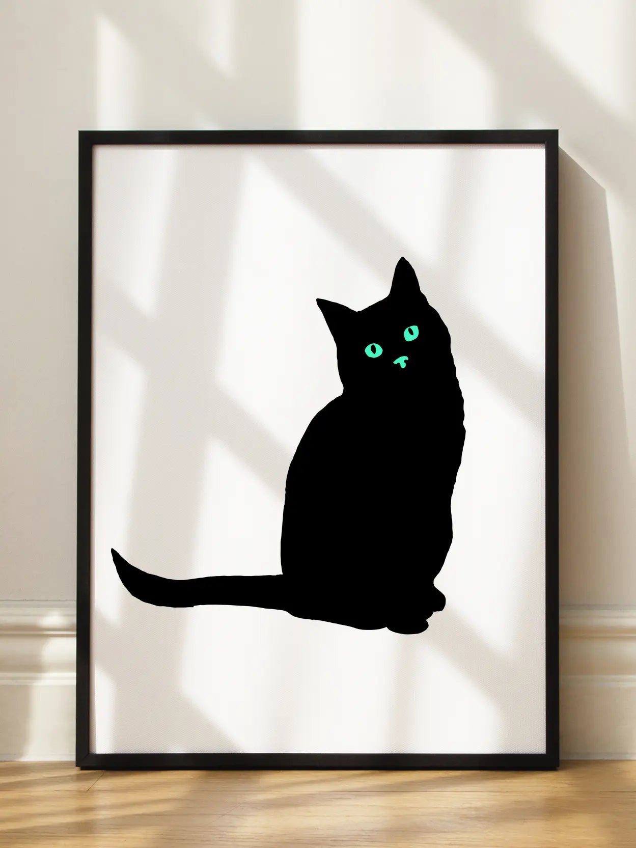Black Cat No2 Poster