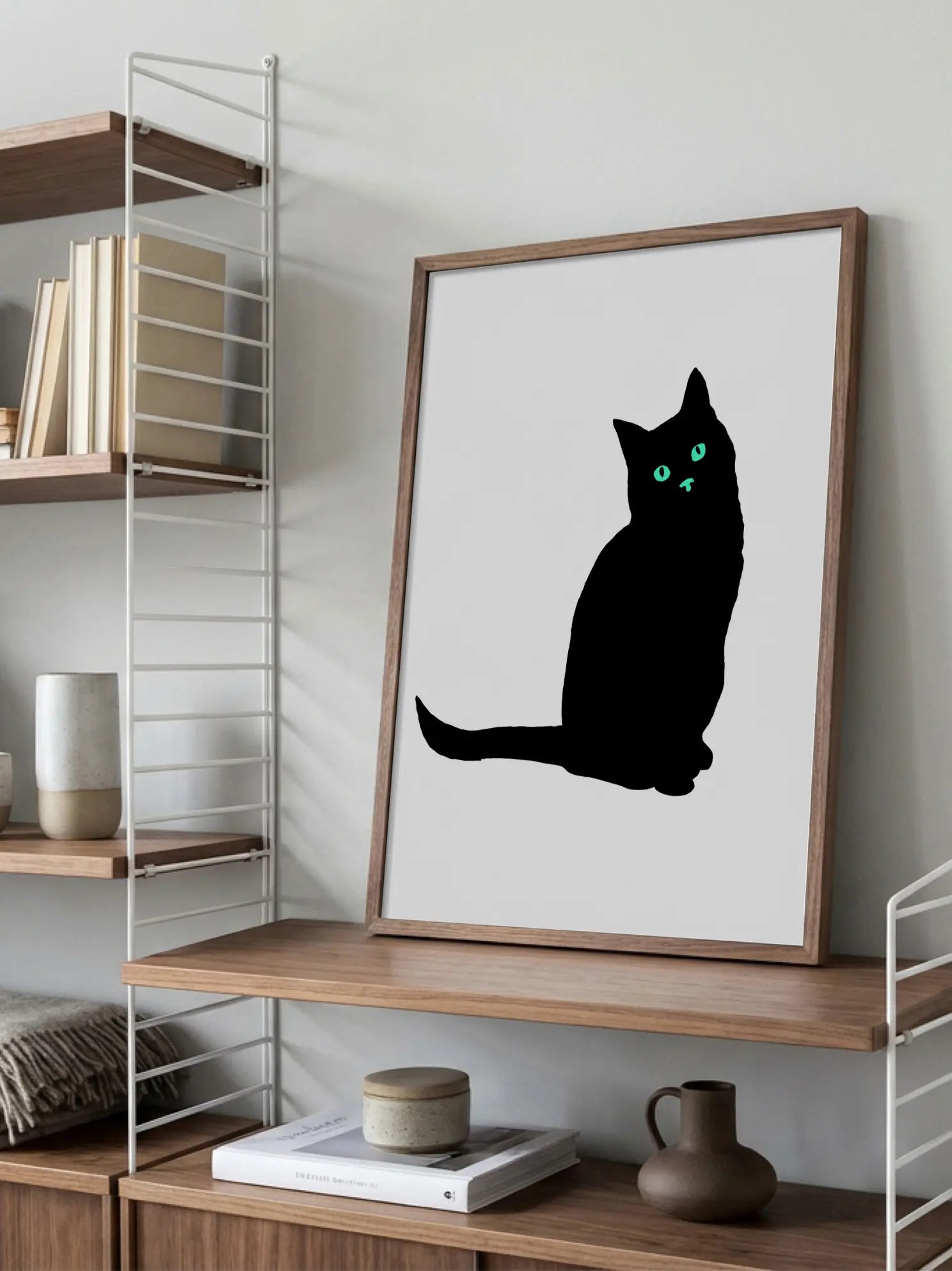 Black Cat No2 Poster