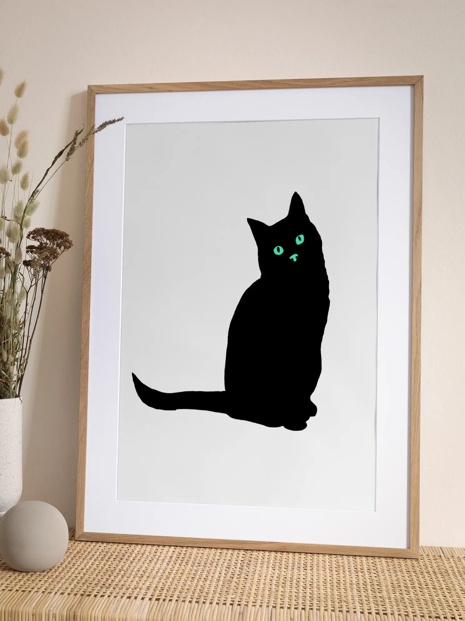 Black Cat No2 Poster
