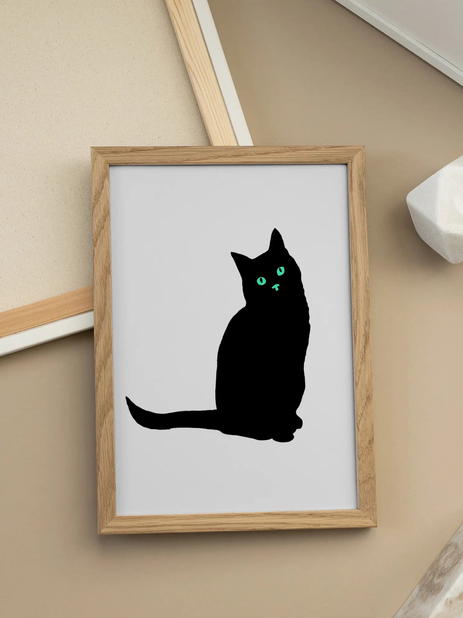 Black Cat No2 Poster