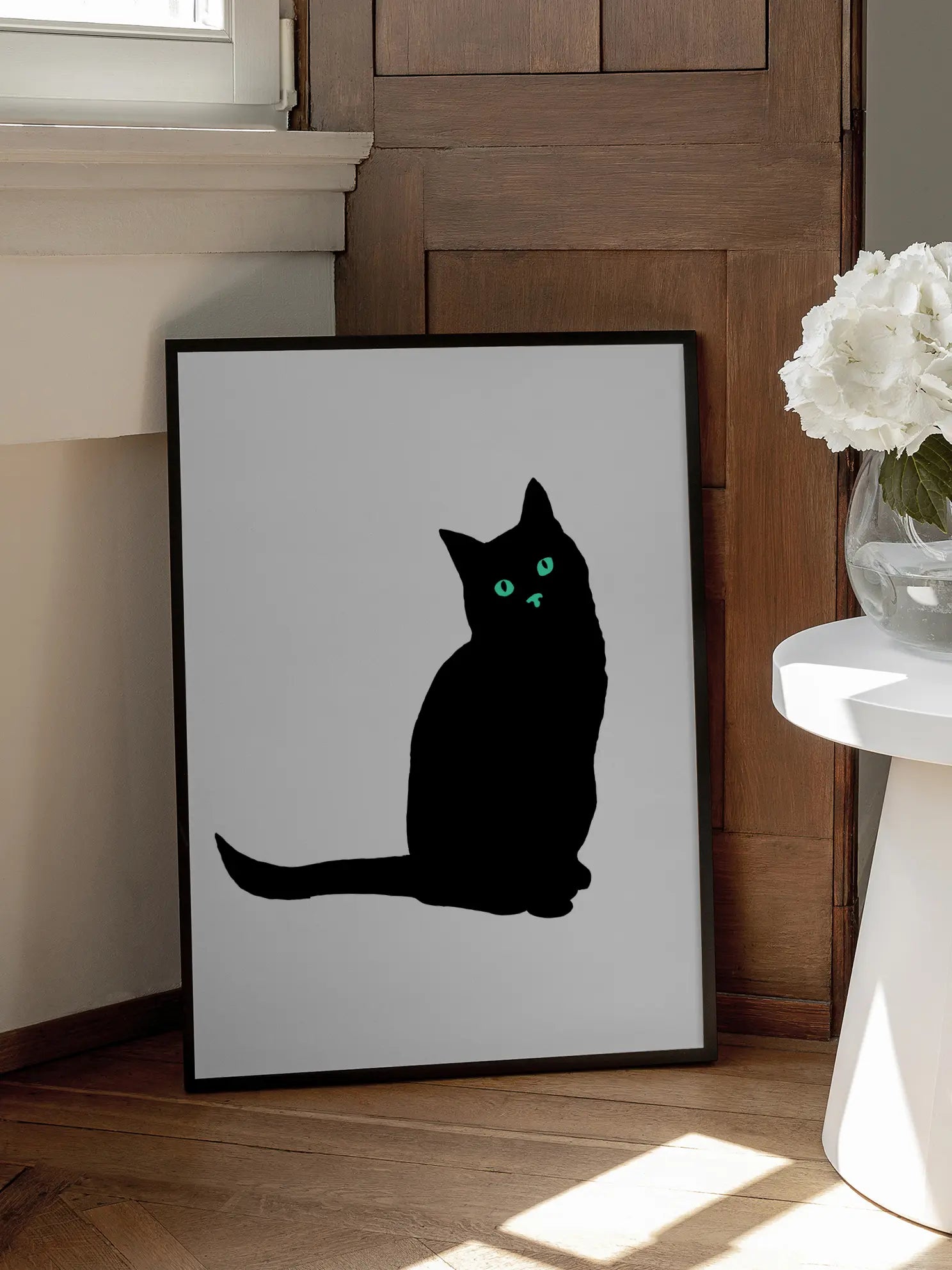 Black Cat No2 Poster