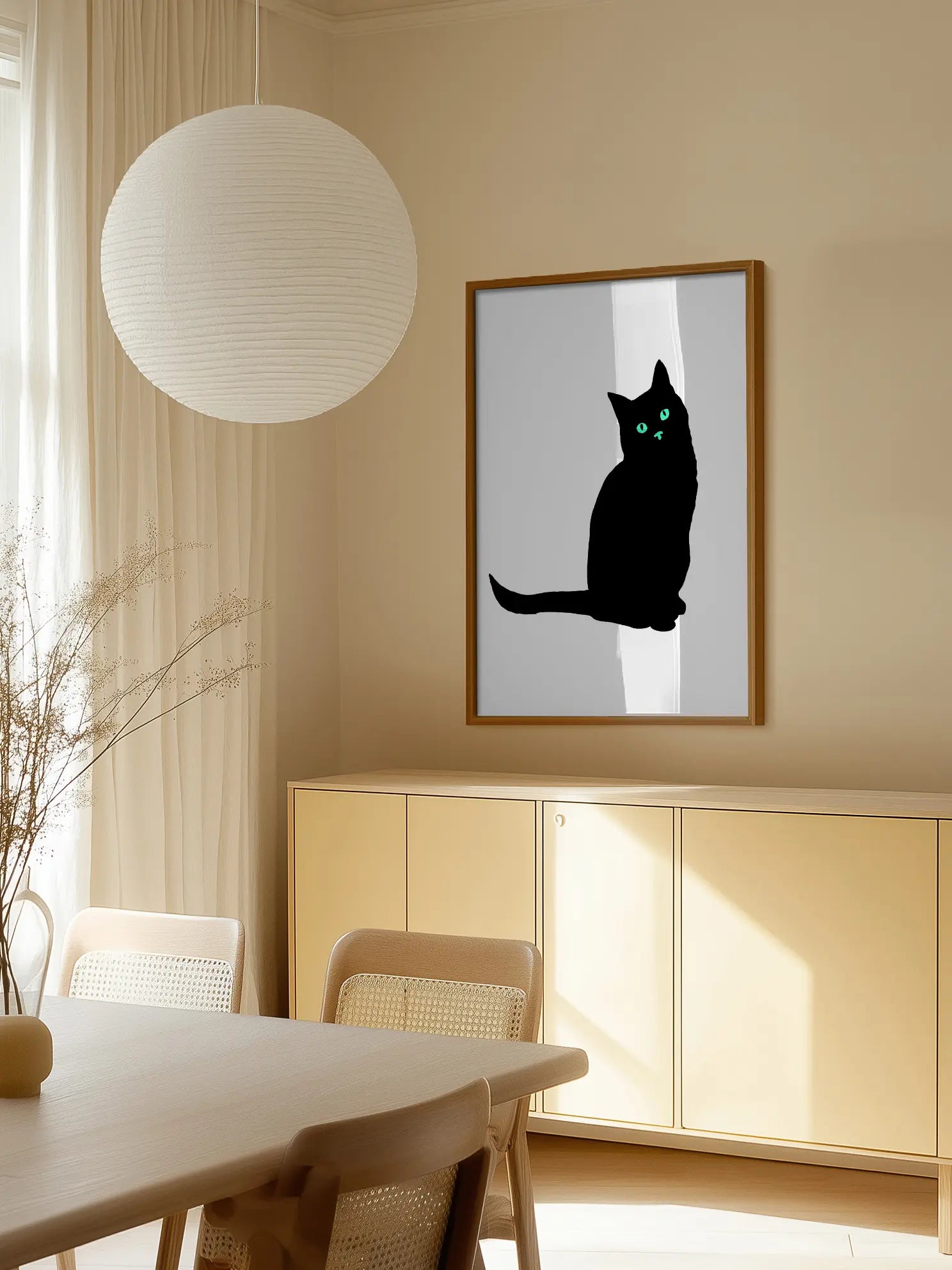 Black Cat No2 Poster
