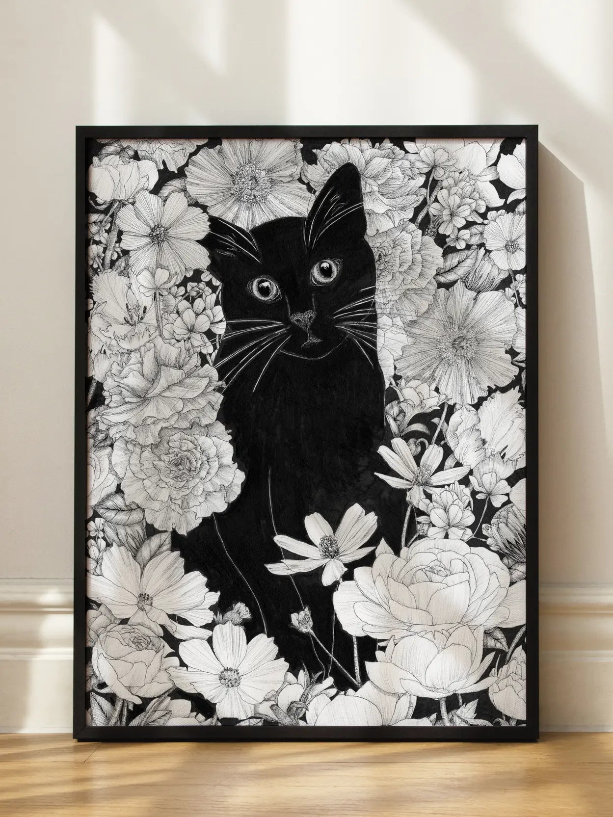 Black Cat No3 Poster