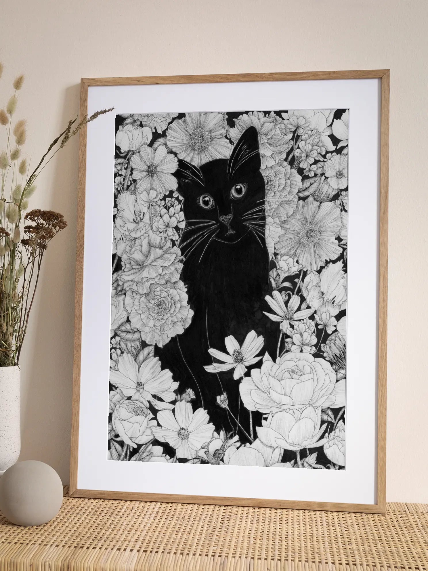 Black Cat No3 Poster