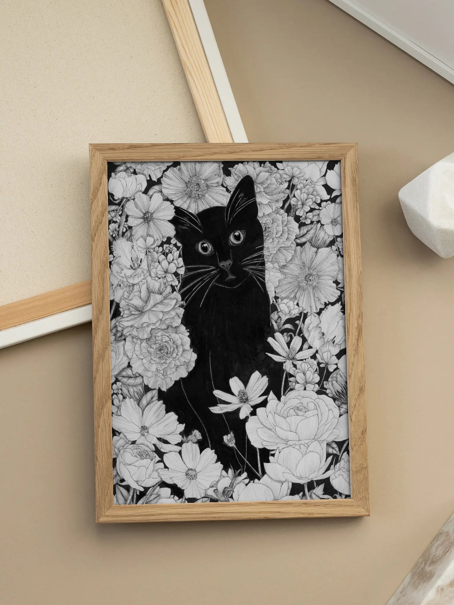 Black Cat No3 Poster