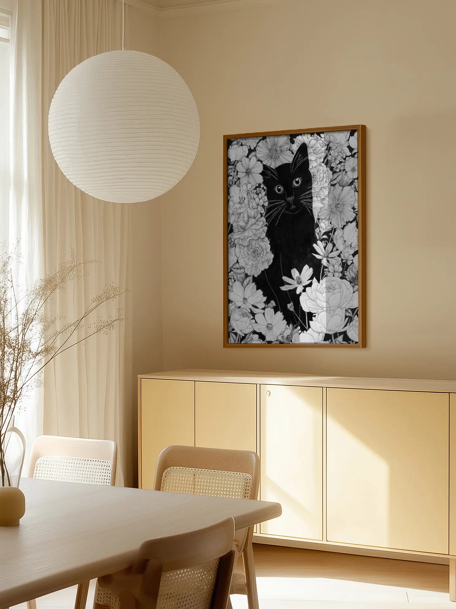 Black Cat No3 Poster