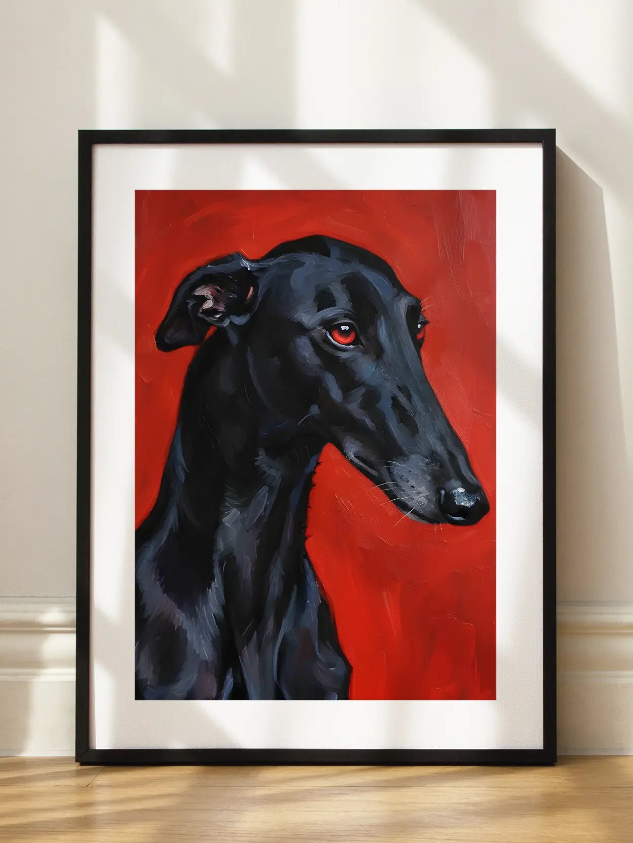 Black Greyhound Poster