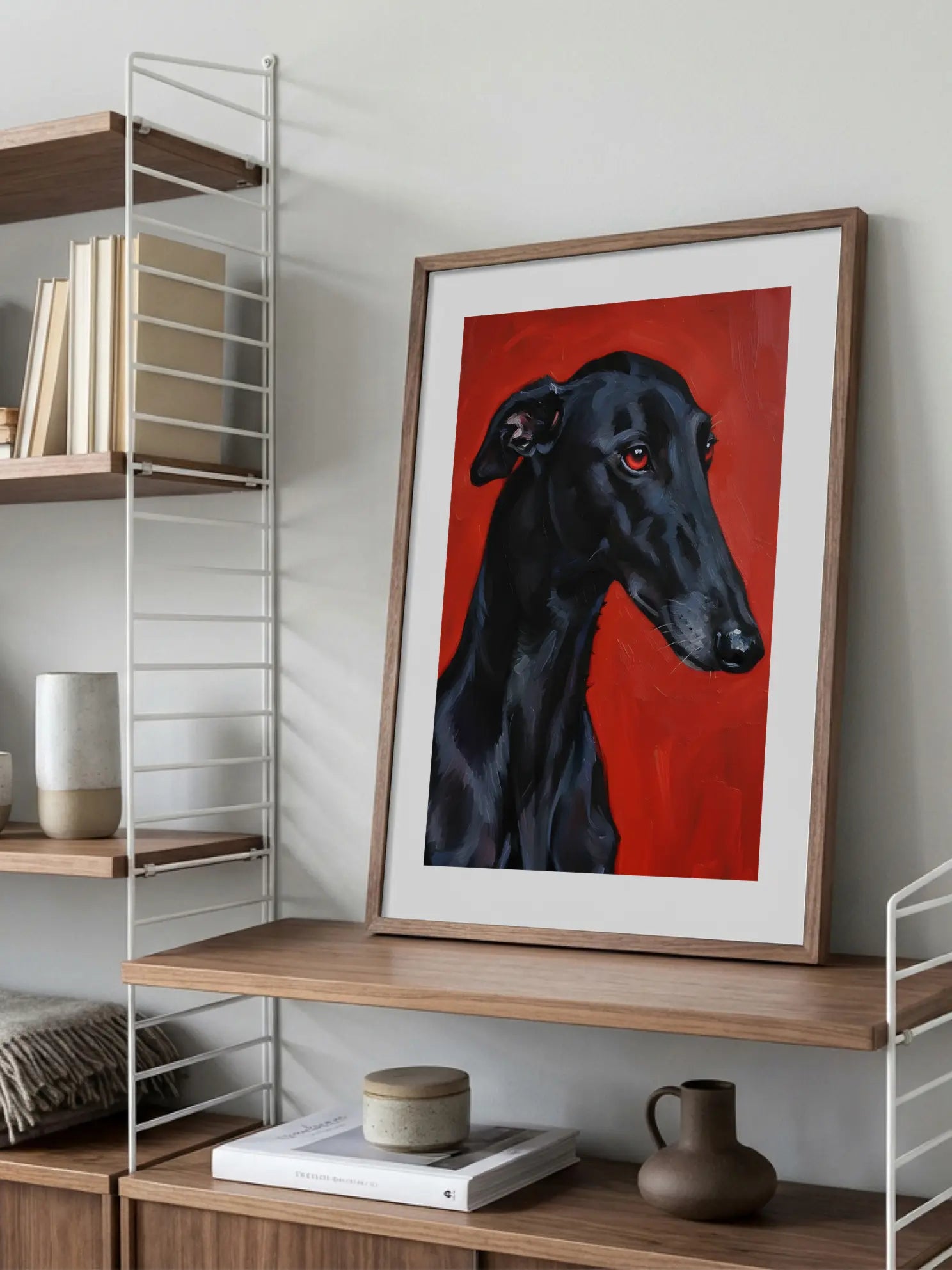 Black Greyhound Poster