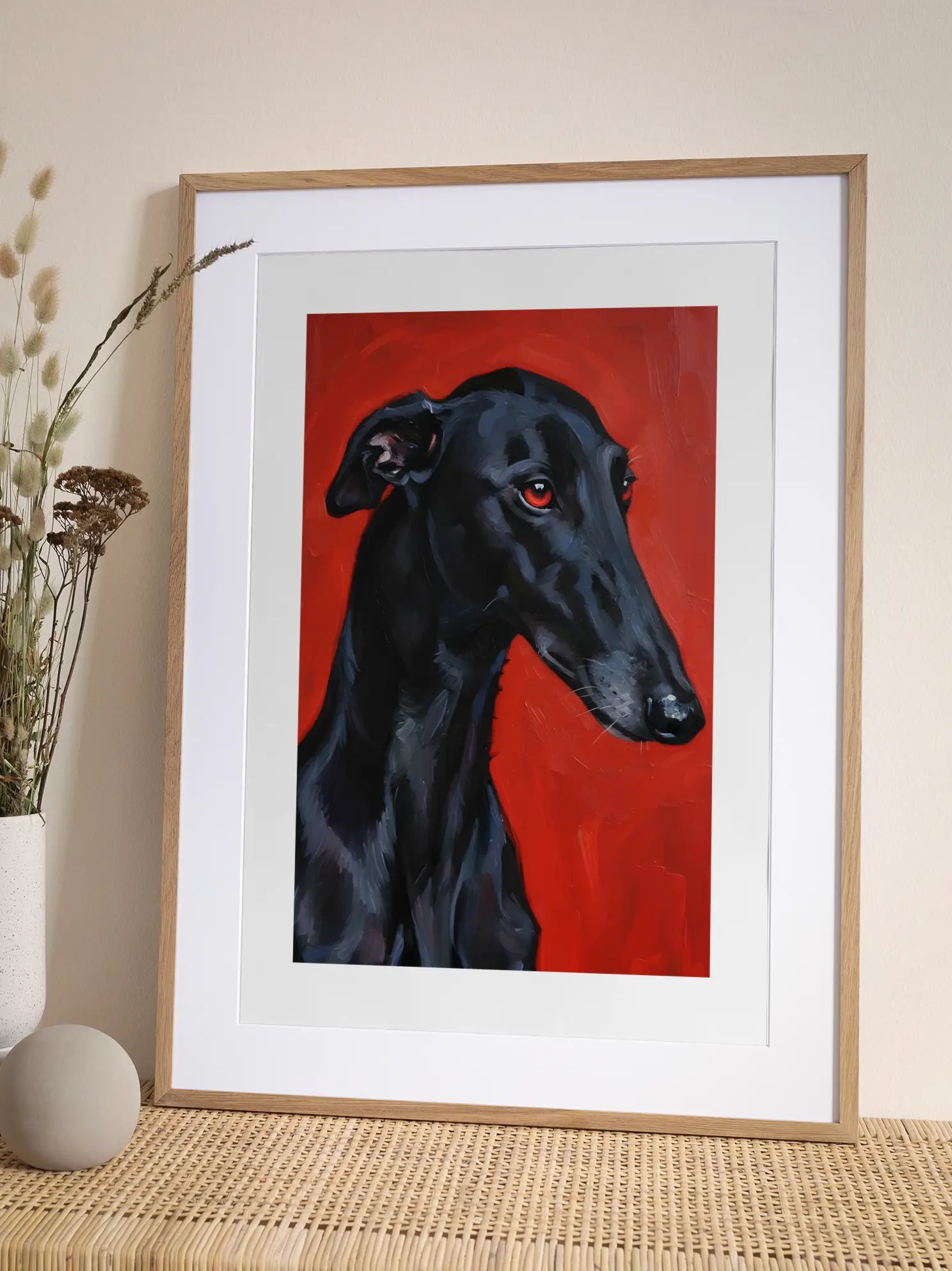 Black Greyhound Poster