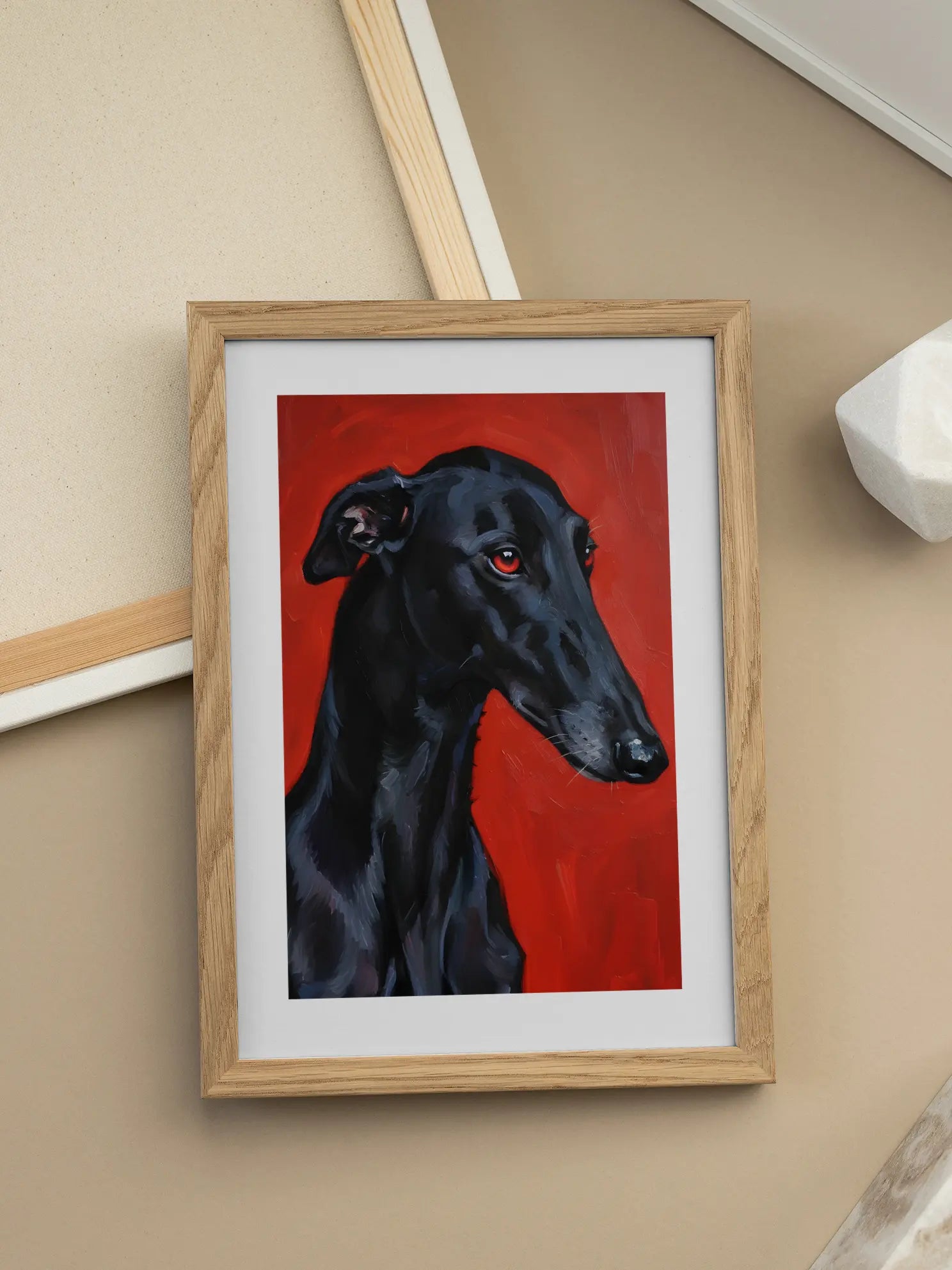 Black Greyhound Poster