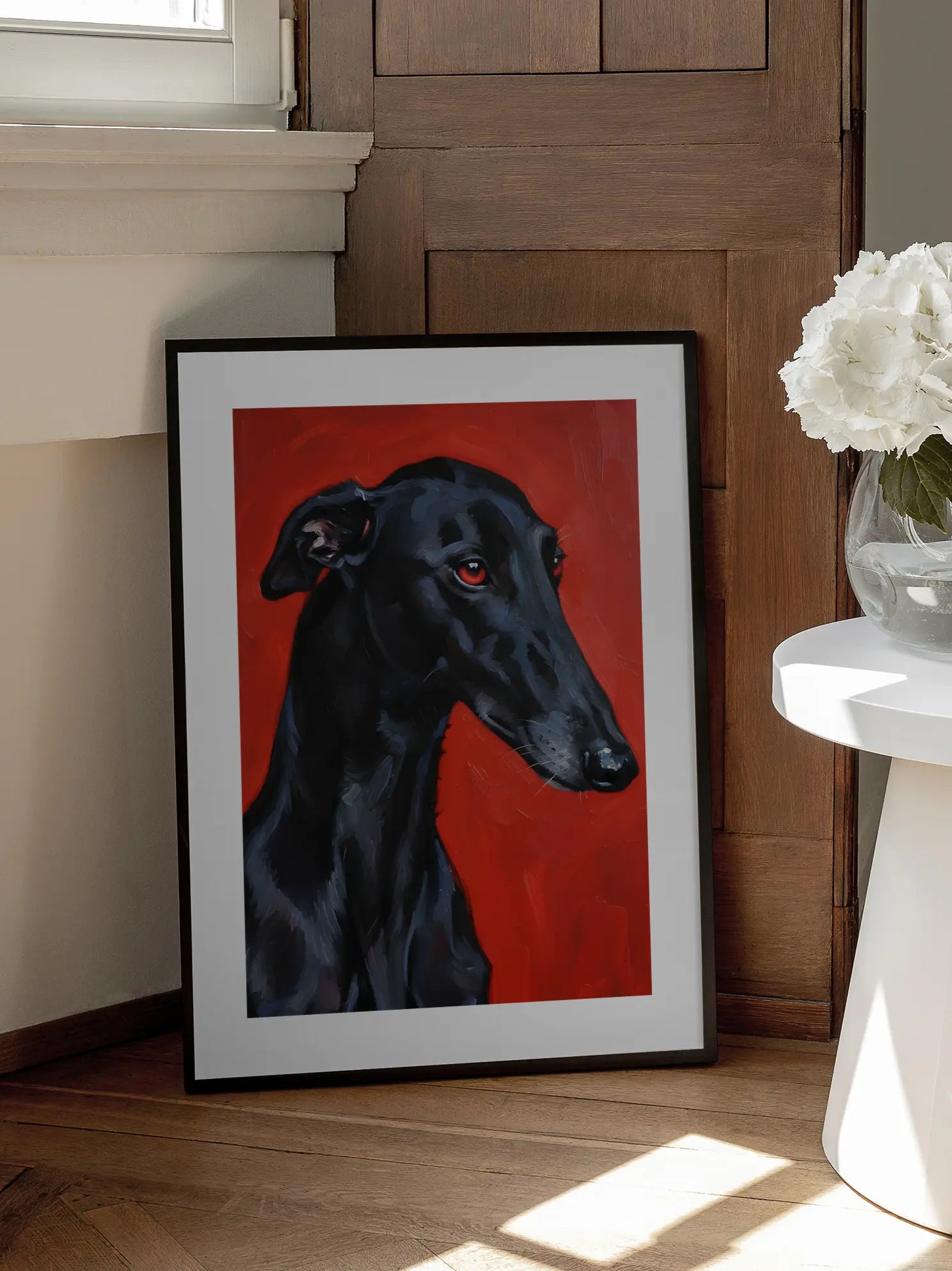 Black Greyhound Poster