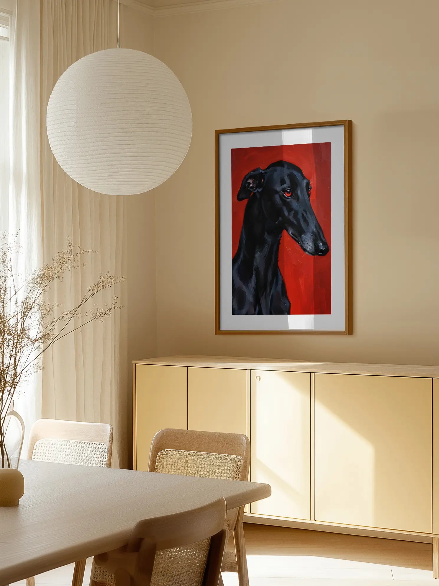 Black Greyhound Poster