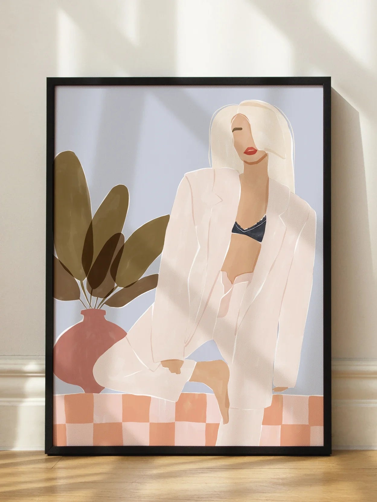 Blonde Woman Poster