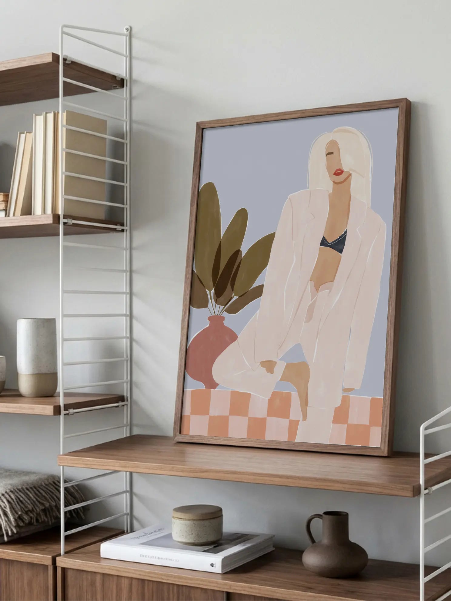Blonde Woman Poster