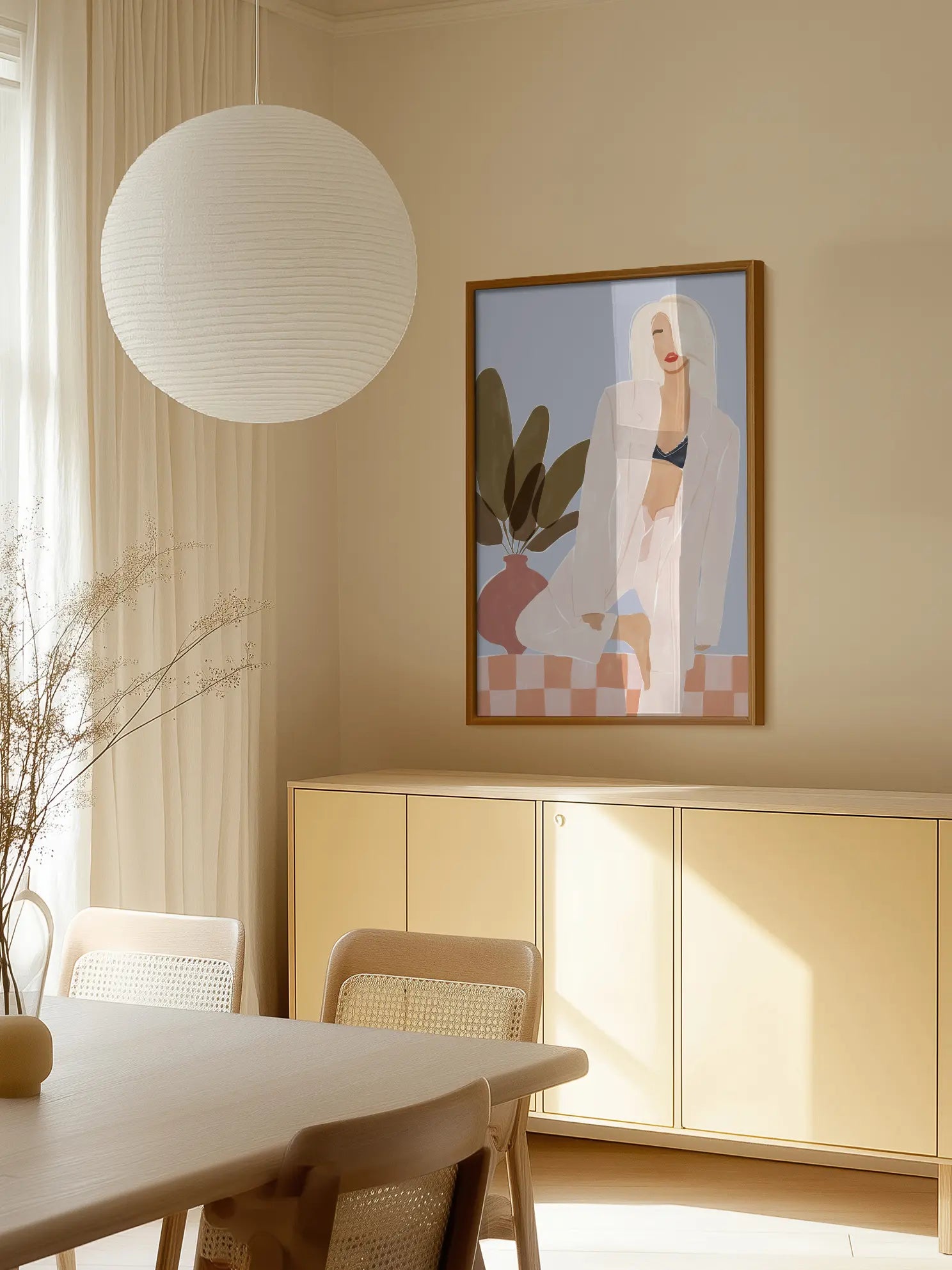 Blonde Woman Poster