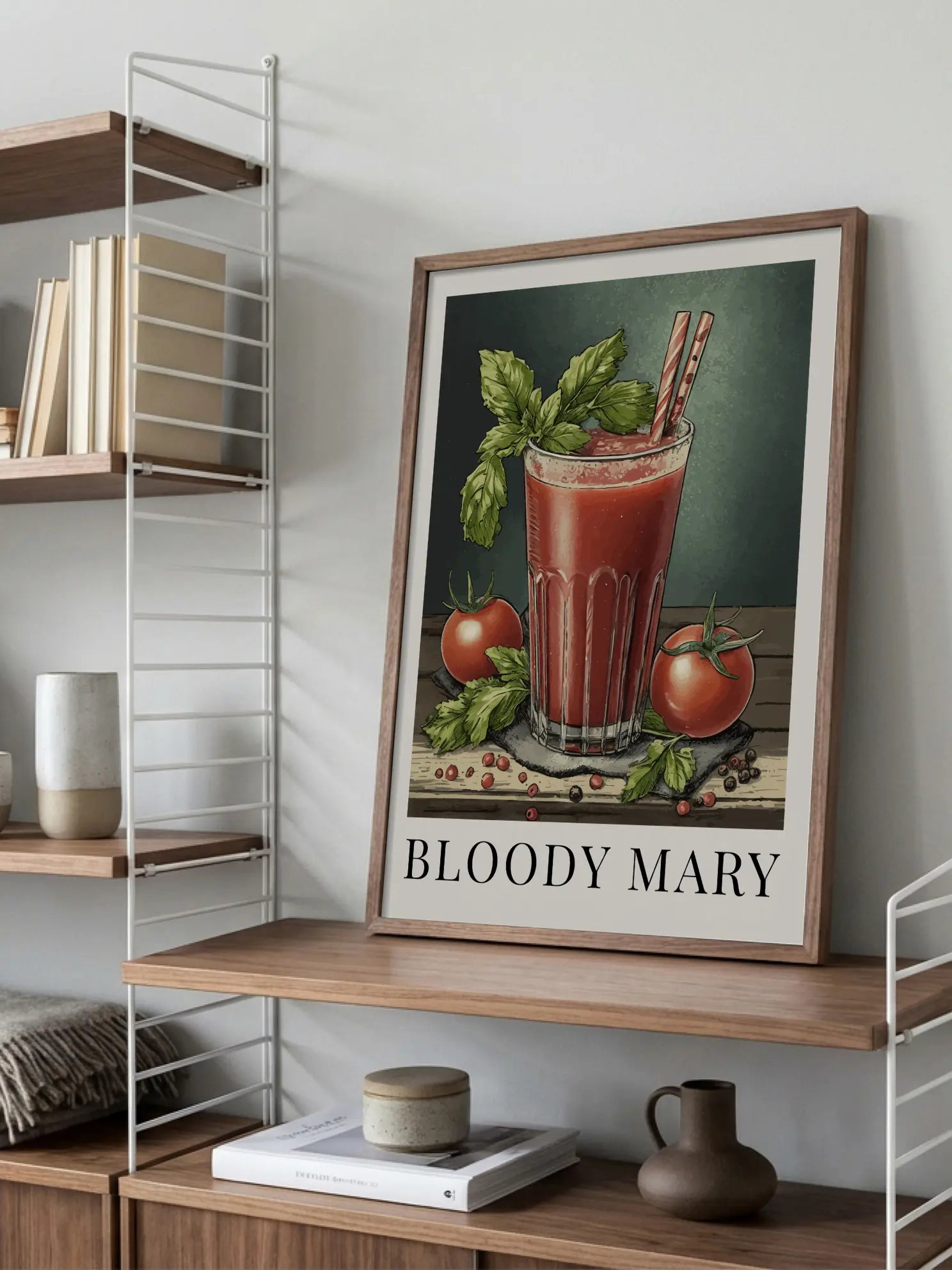 Bloody Mary Cocktail Poster