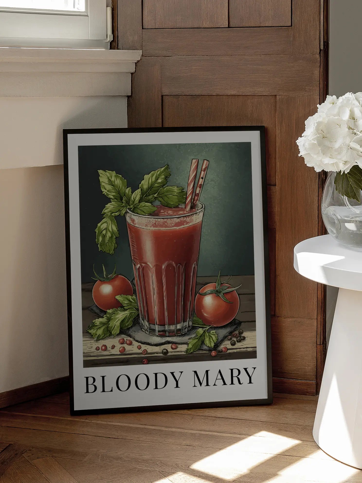 Bloody Mary Cocktail Poster
