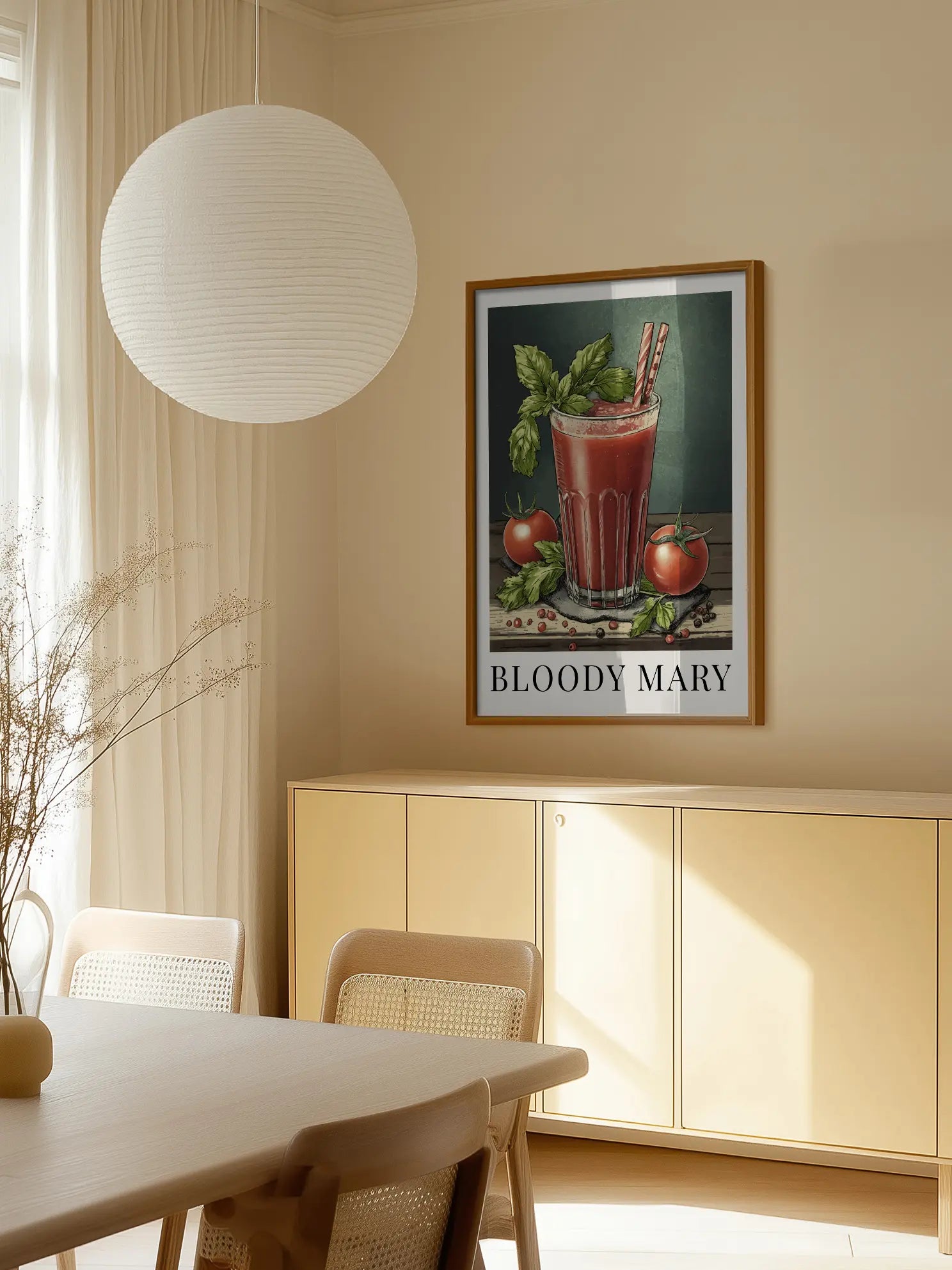 Bloody Mary Cocktail Poster