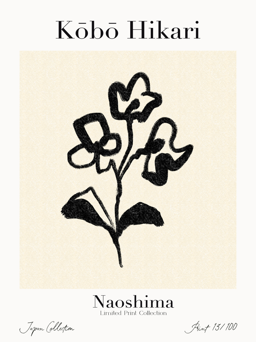Blossom Silhouette Poster
