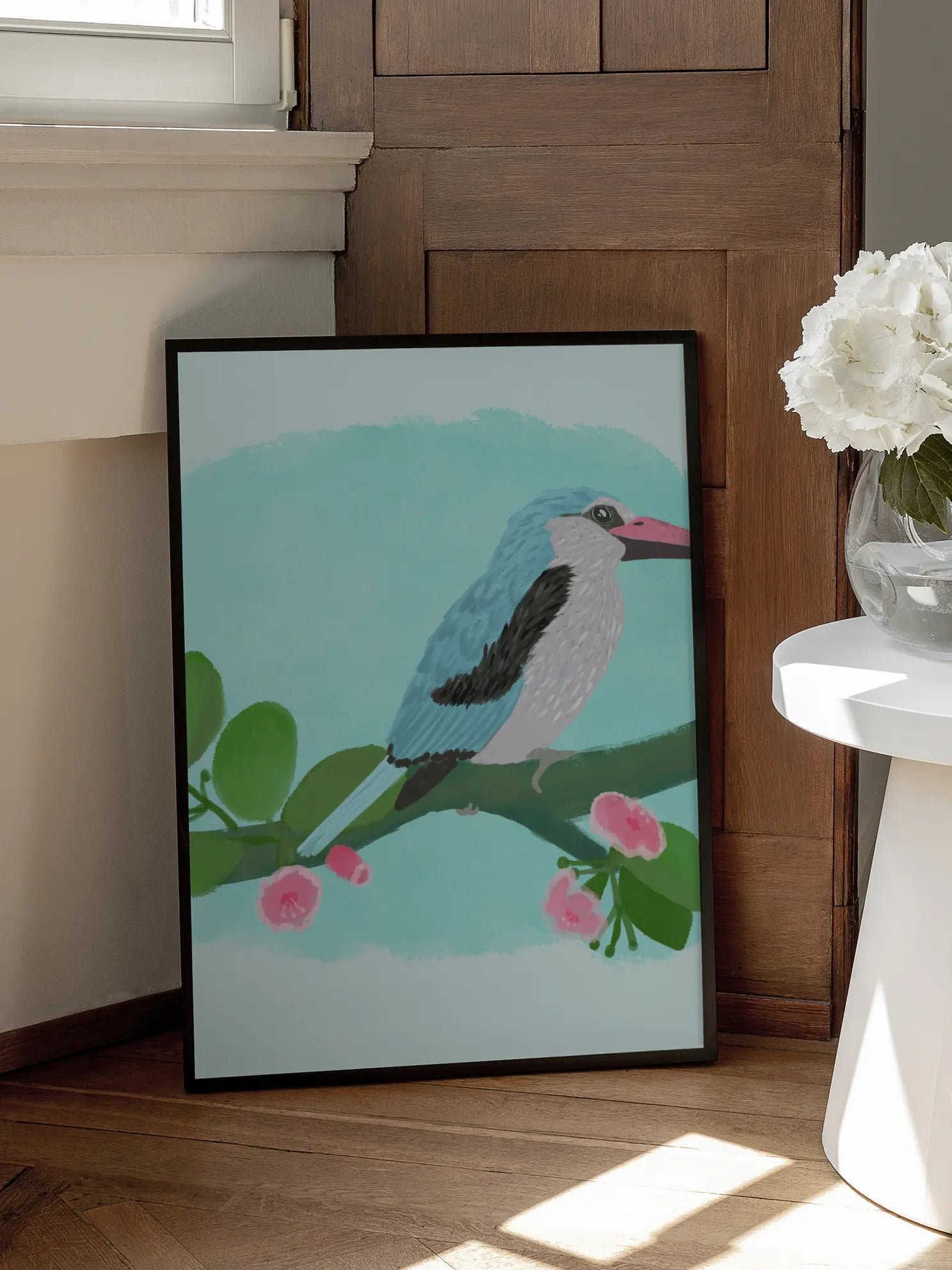 Blue Bird Branch Poster