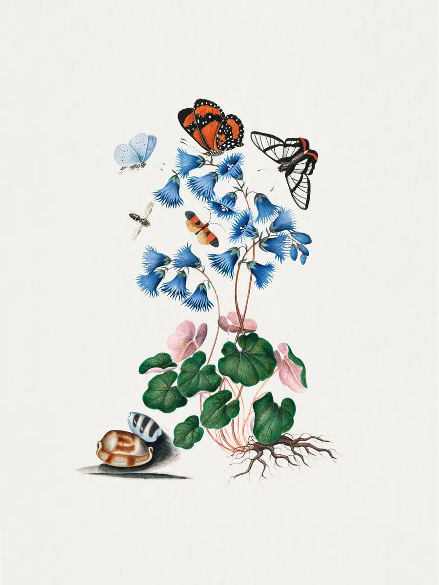 Minimalistische Komposition aus beigen Formen und Texturen.