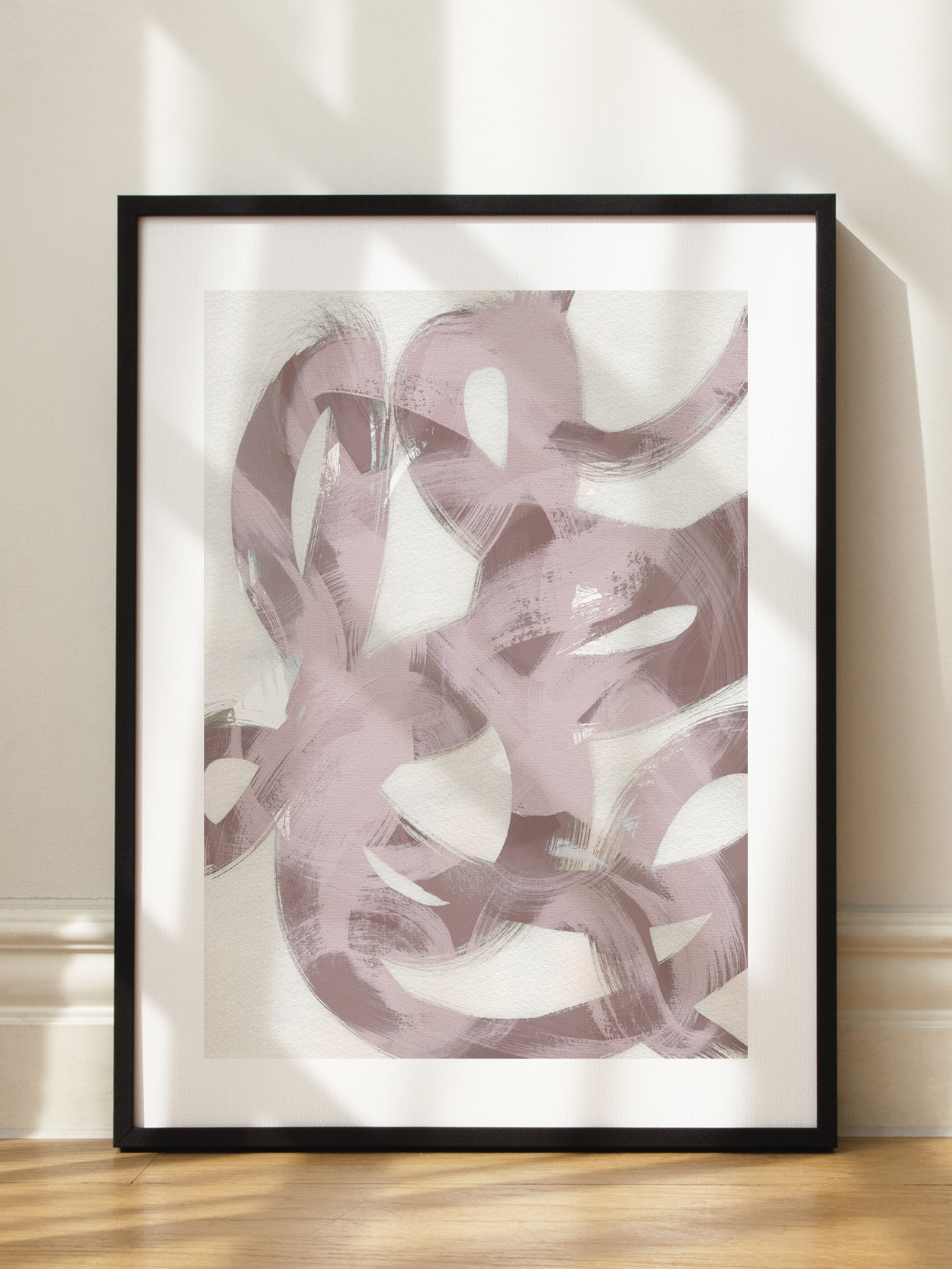 Blush Abstract