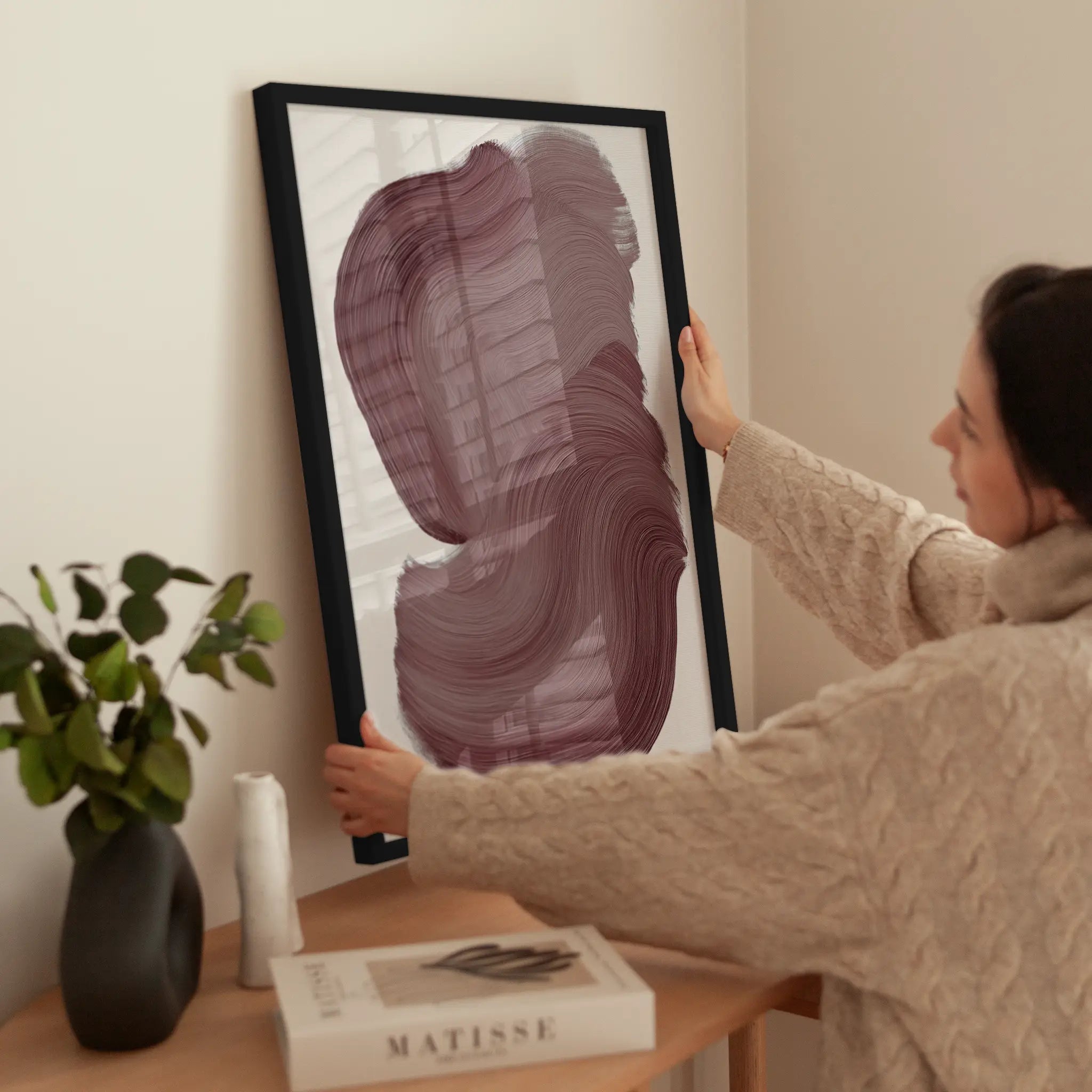 Blushwave wird aufgehängt