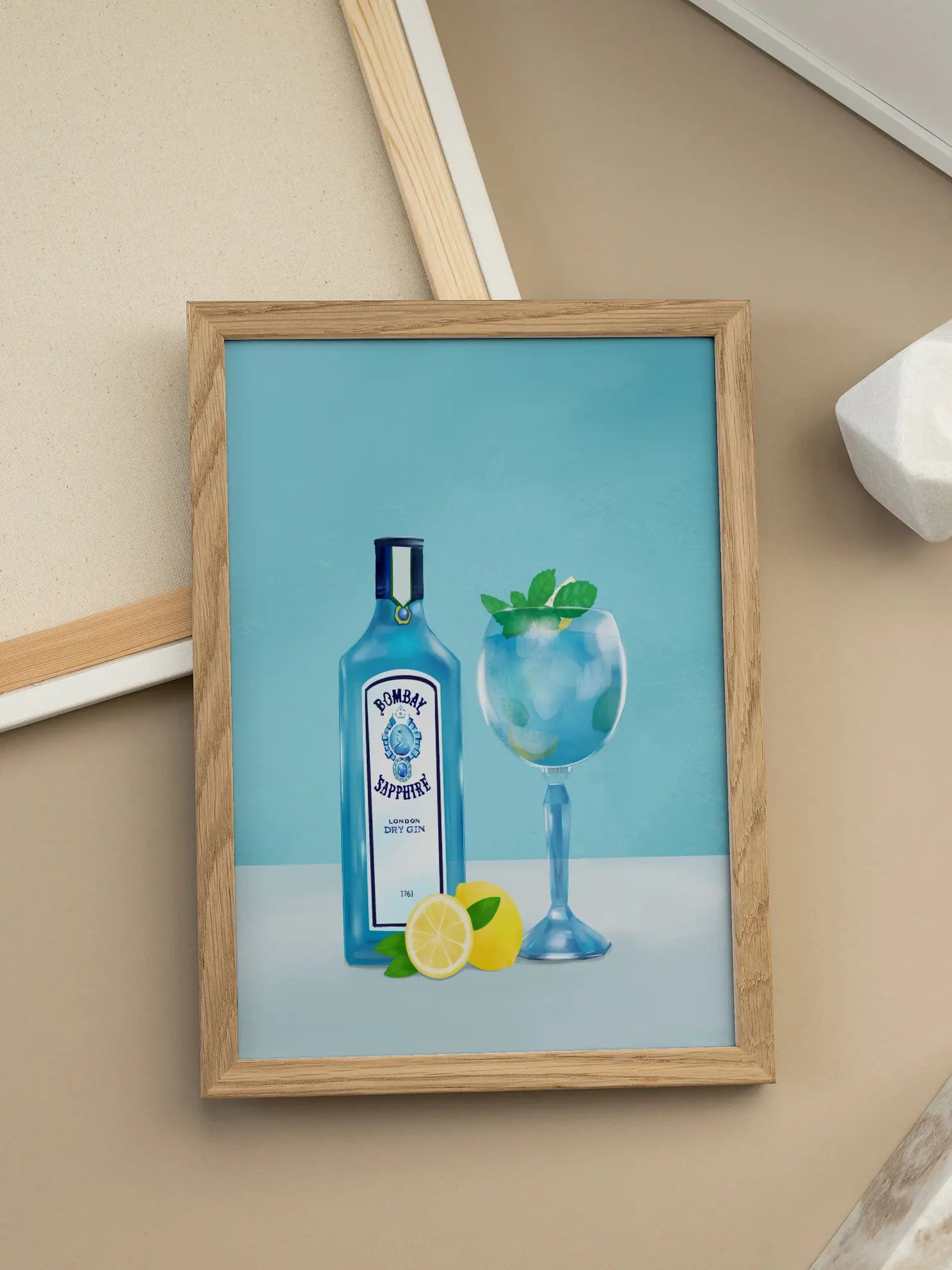 Bombay Sapphire Poster