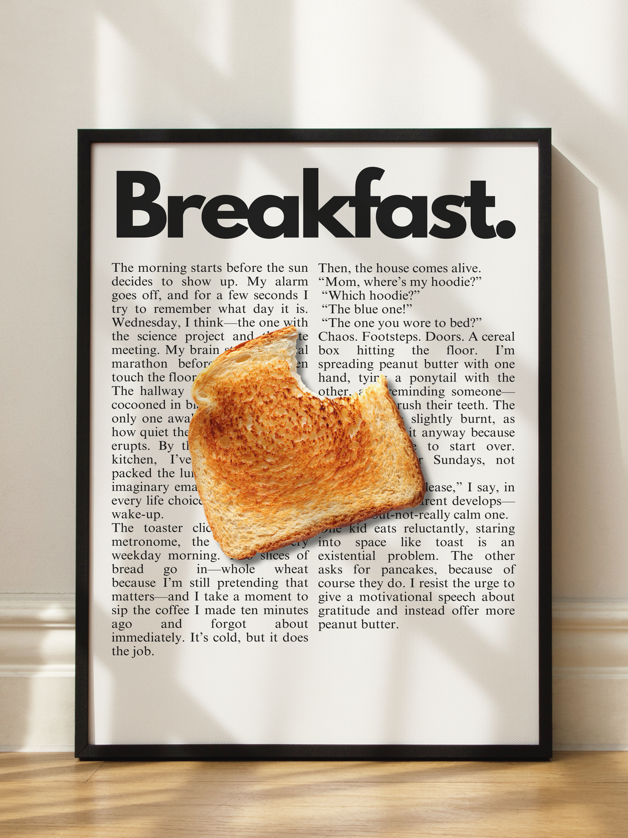 Breakfast Toast Bite