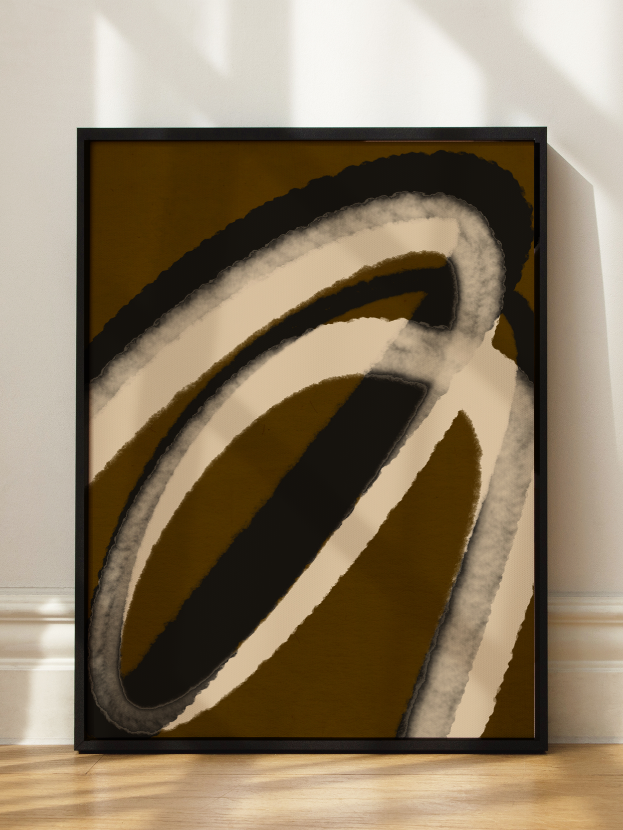 Brown Abstract Arches