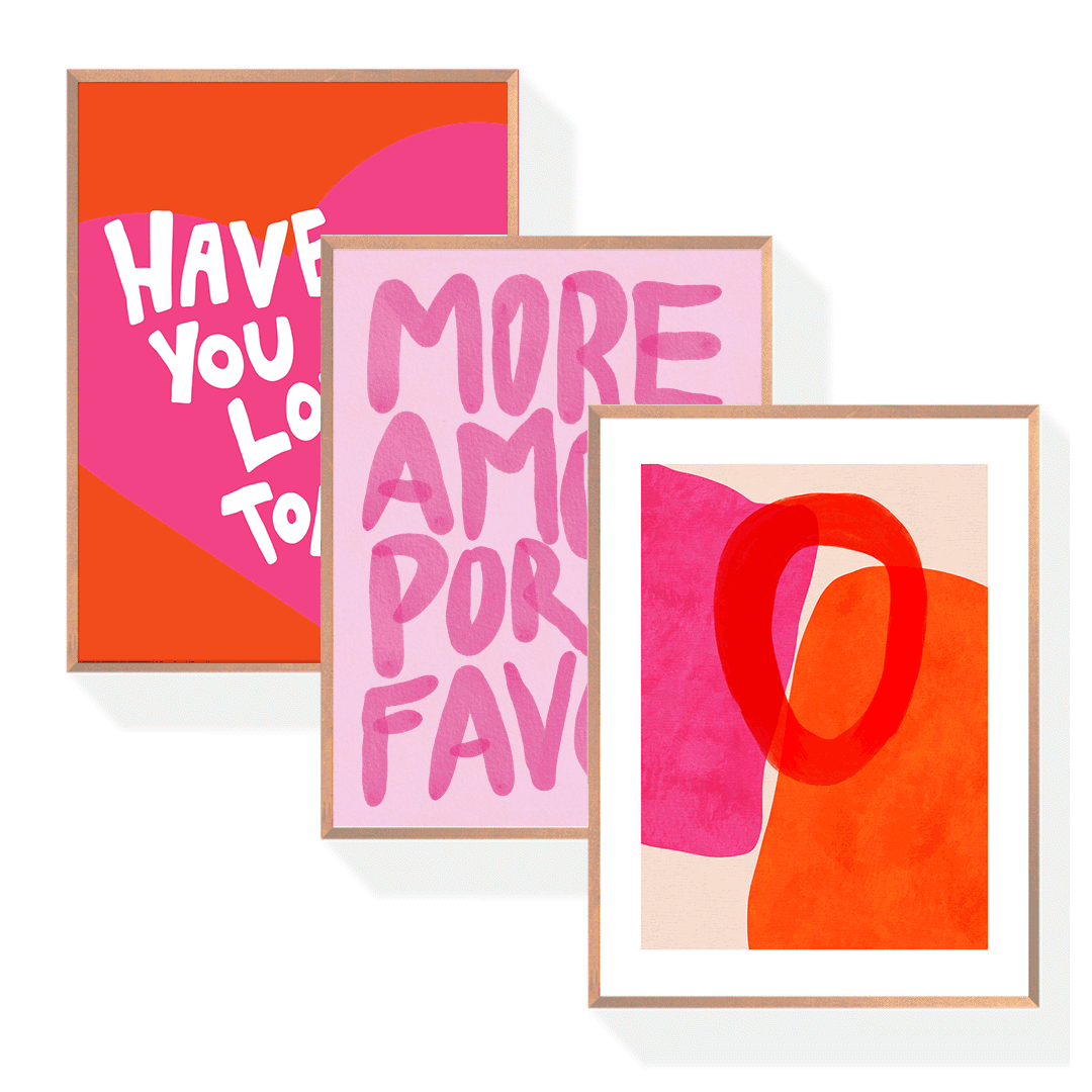 Bunt & Unkonventionell Poster Bundle