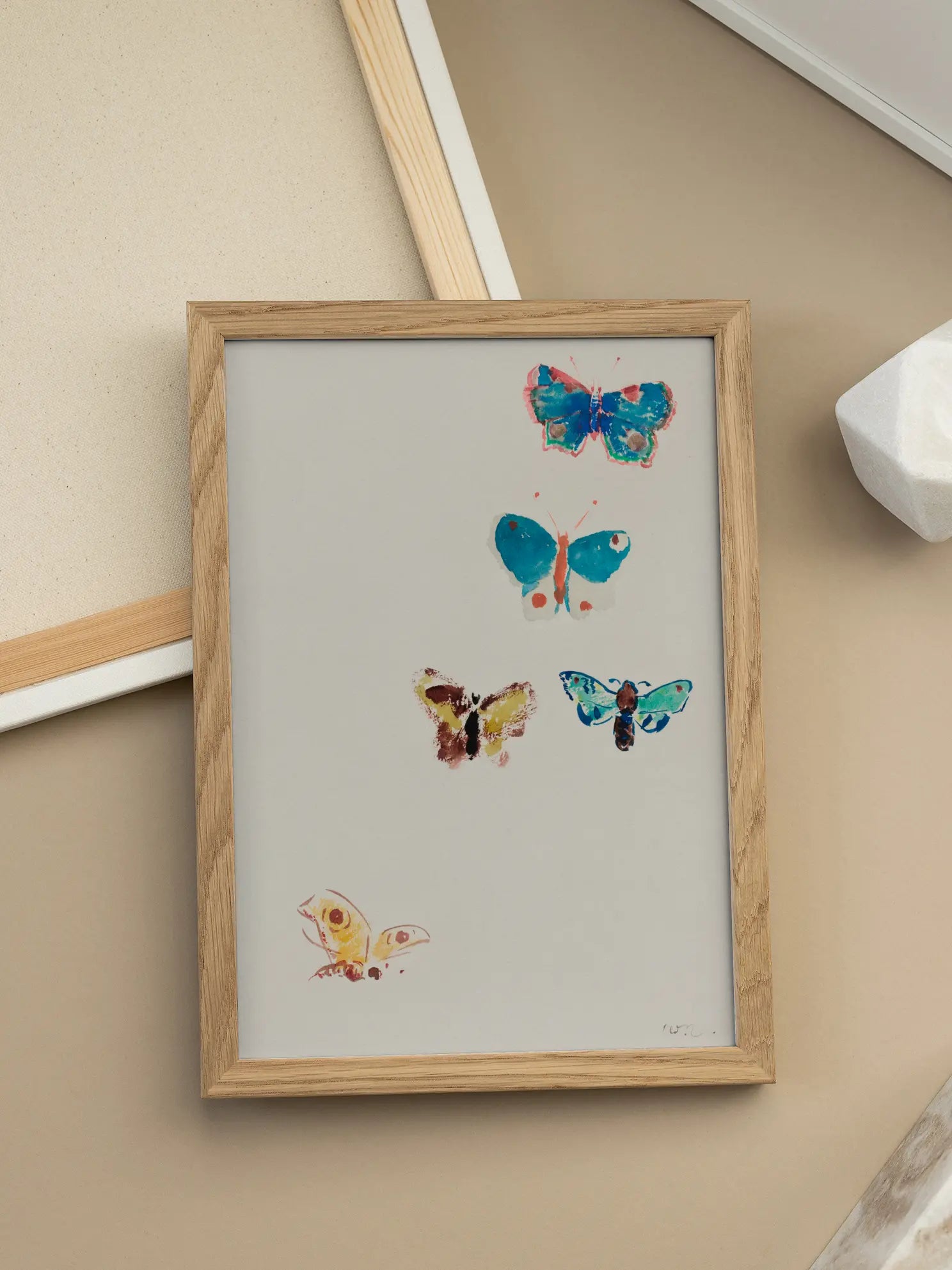 Butterfly Collection Poster