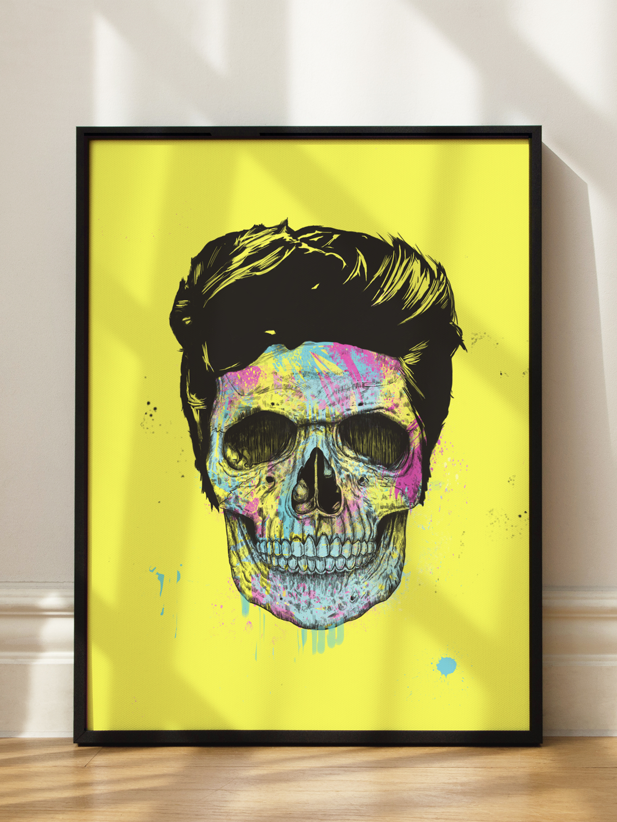 CMYK Skull