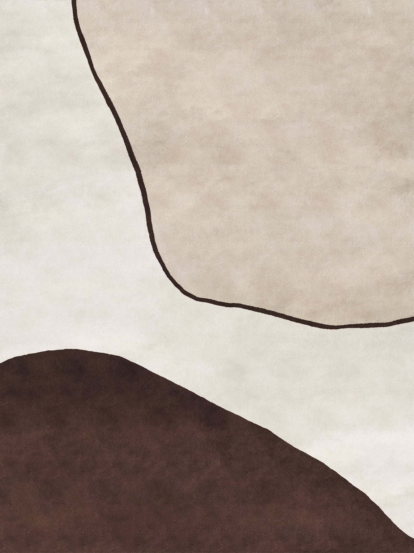 Carpet Shapes No3 Poster