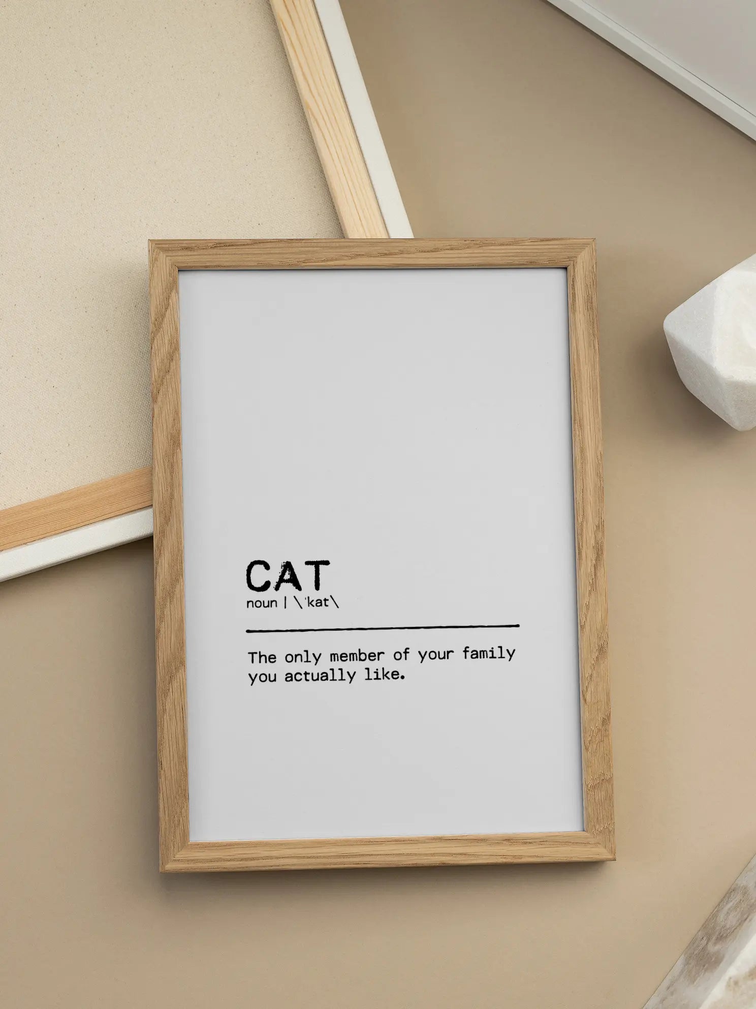 Cat Definition Poster