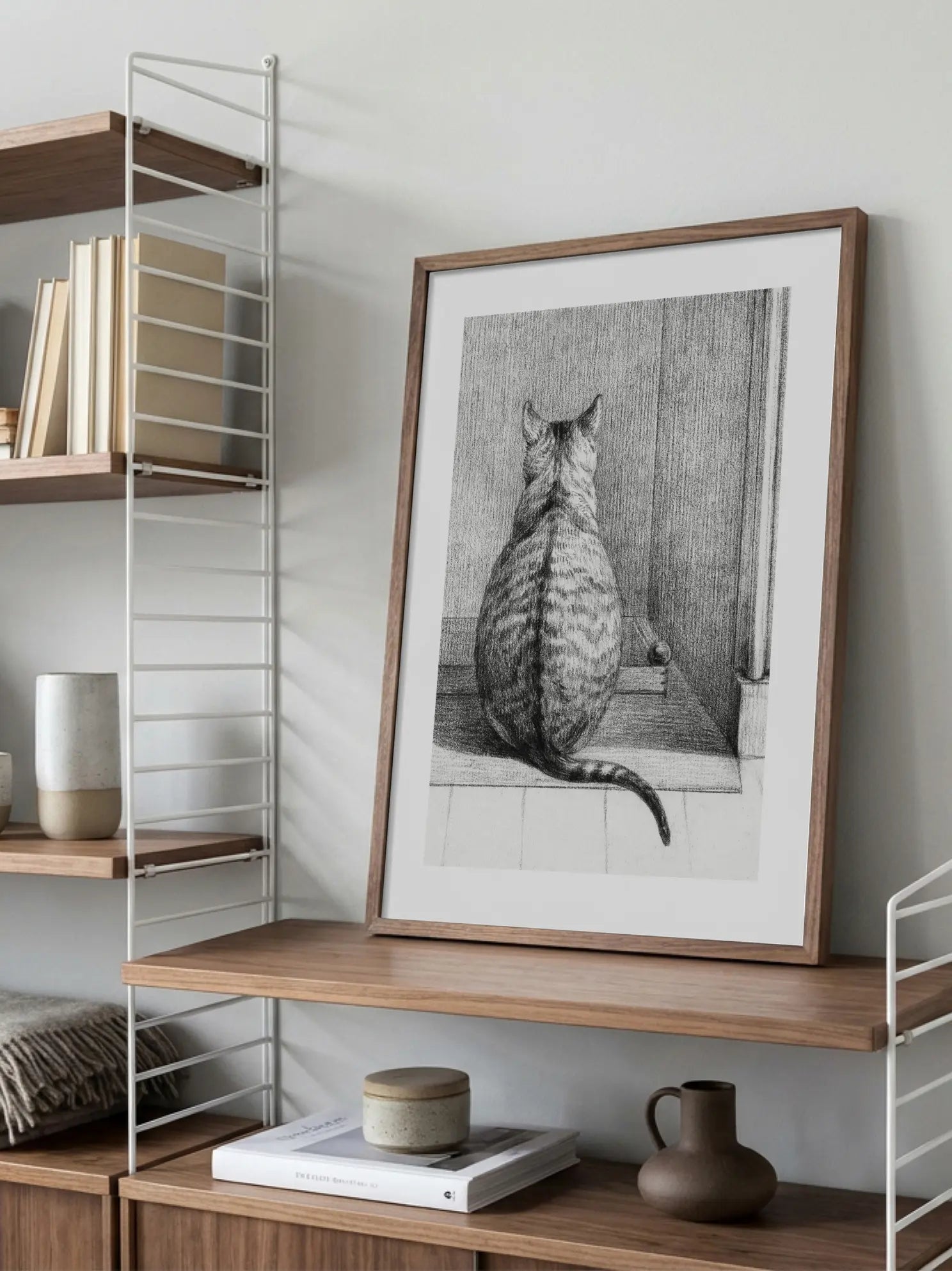 Cat Illustration Poster