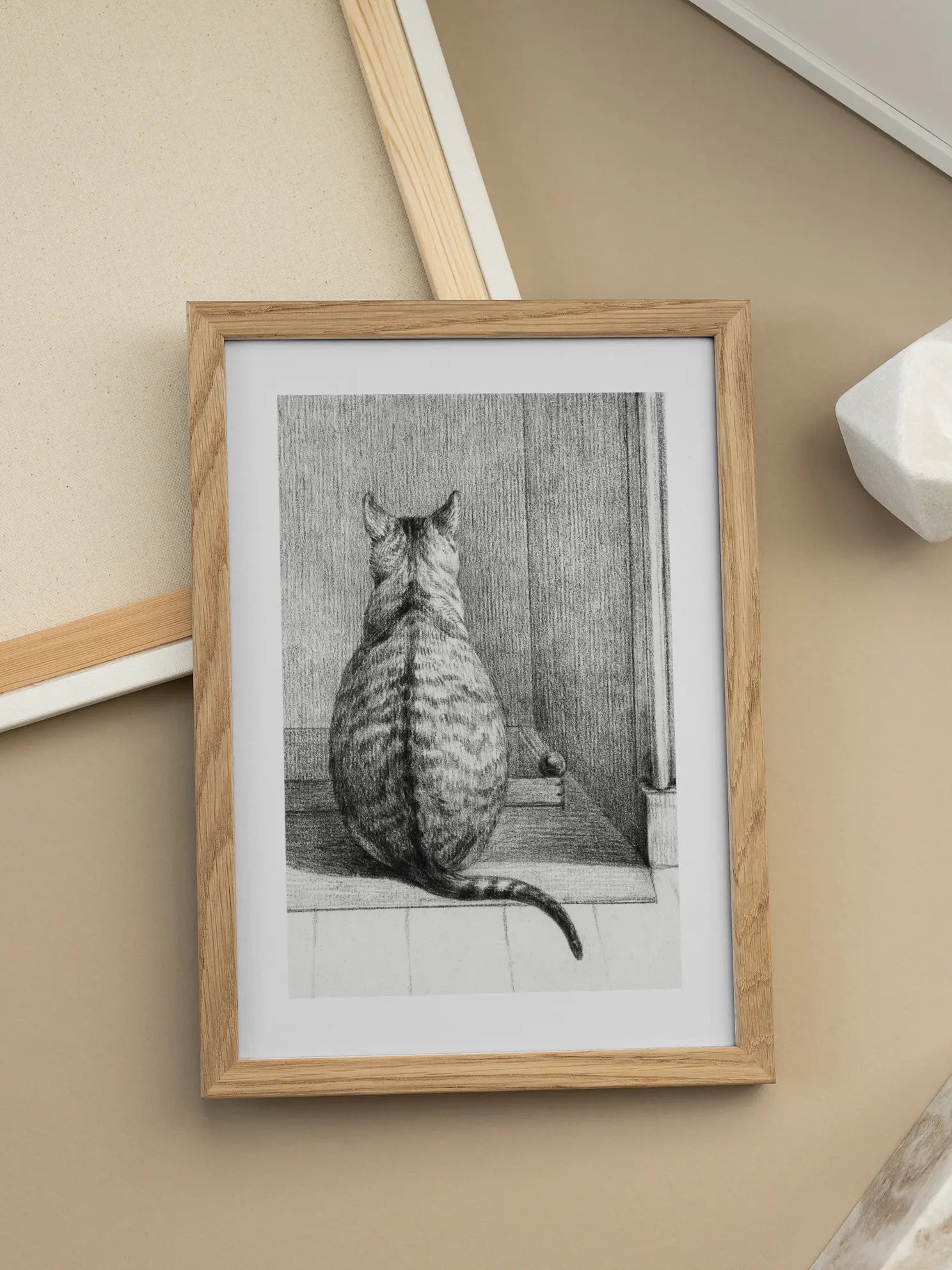 Cat Illustration Poster