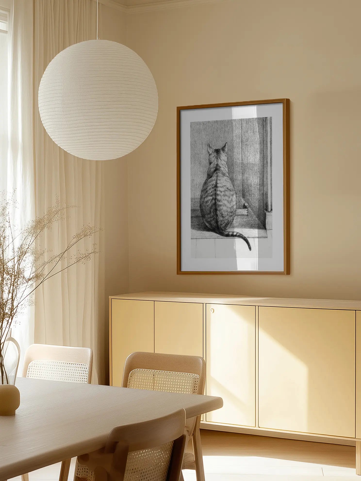 Cat Illustration Poster