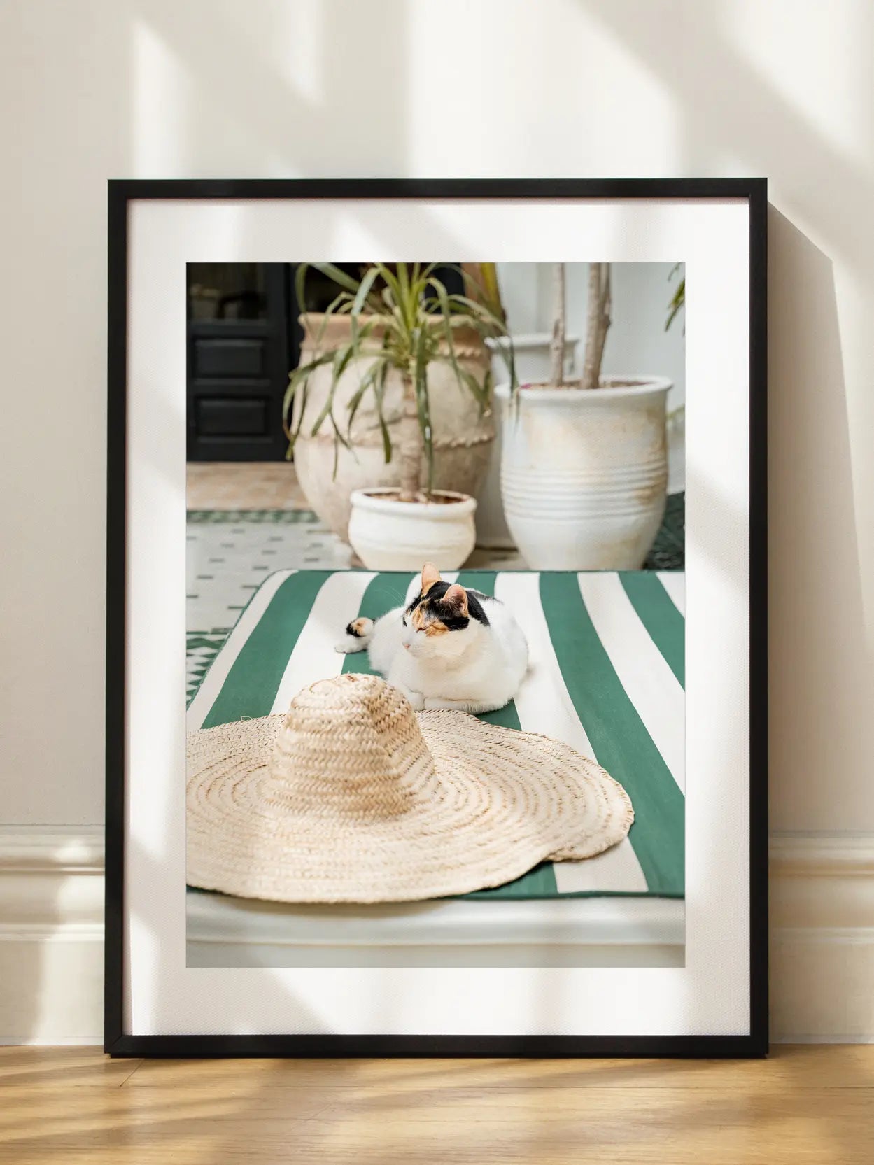 Cat In Marrakech Poster