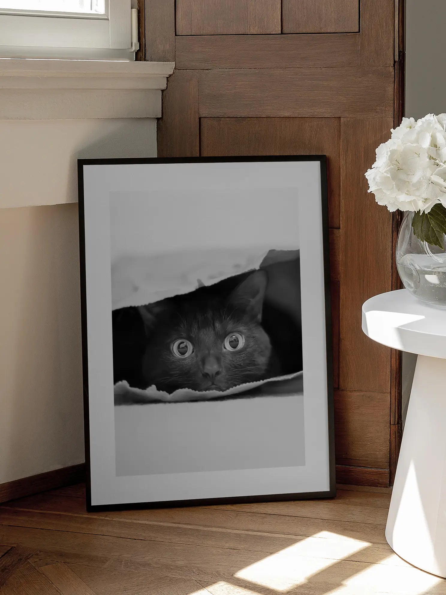 Cat in a Bag Poster