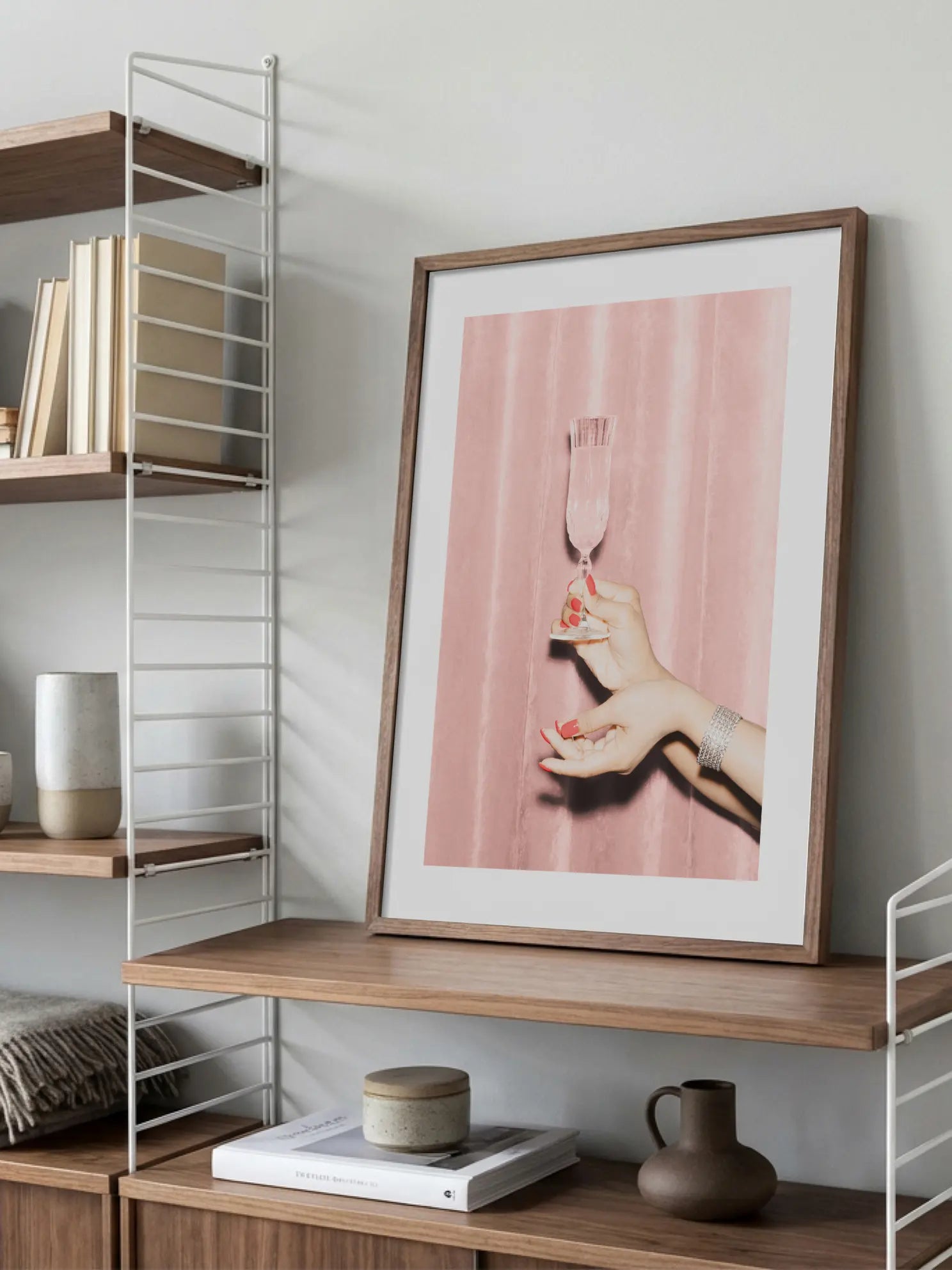 Champagne Cheers Poster