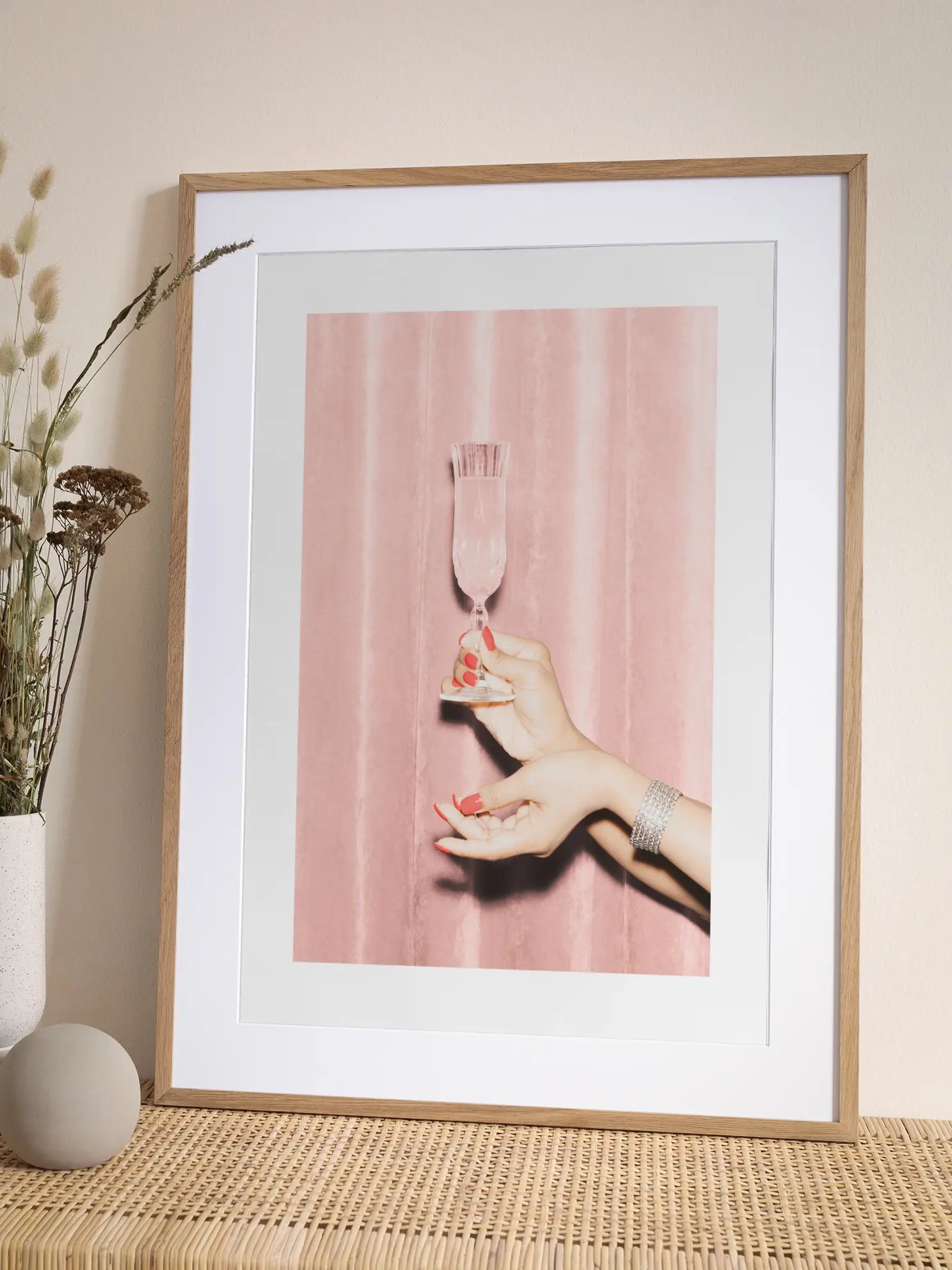 Champagne Cheers Poster