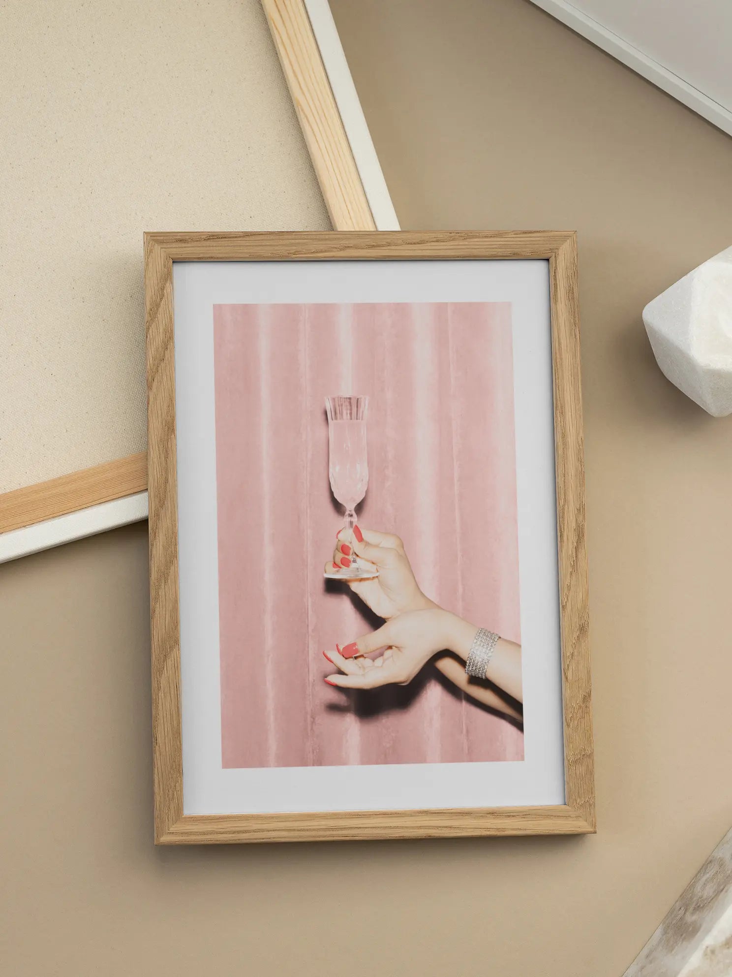 Champagne Cheers Poster