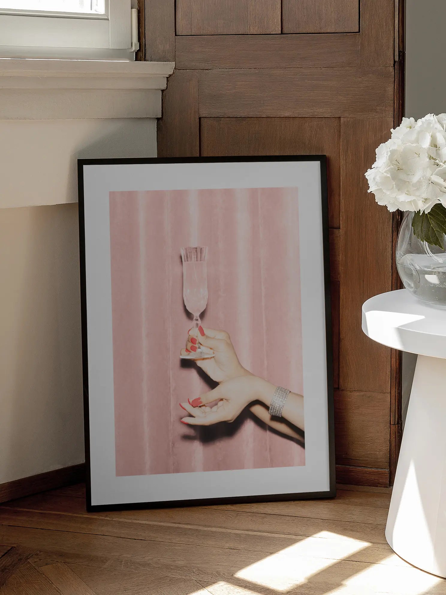 Champagne Cheers Poster