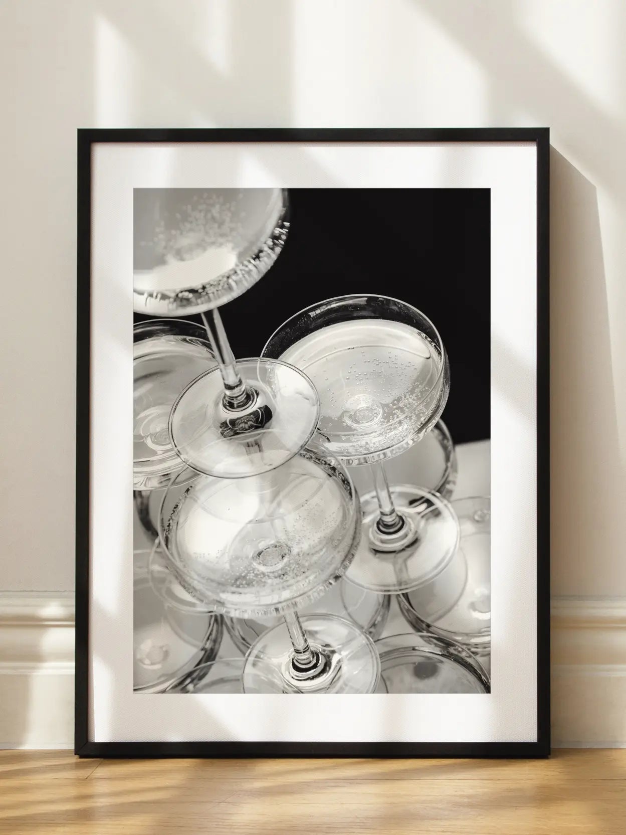 Champagne Tower No1 Poster