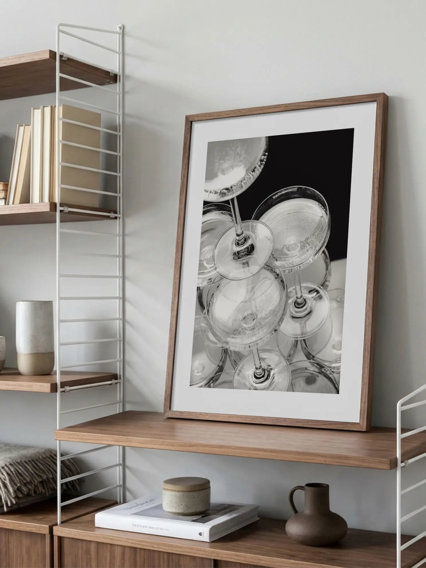 Champagne Tower No1 Poster