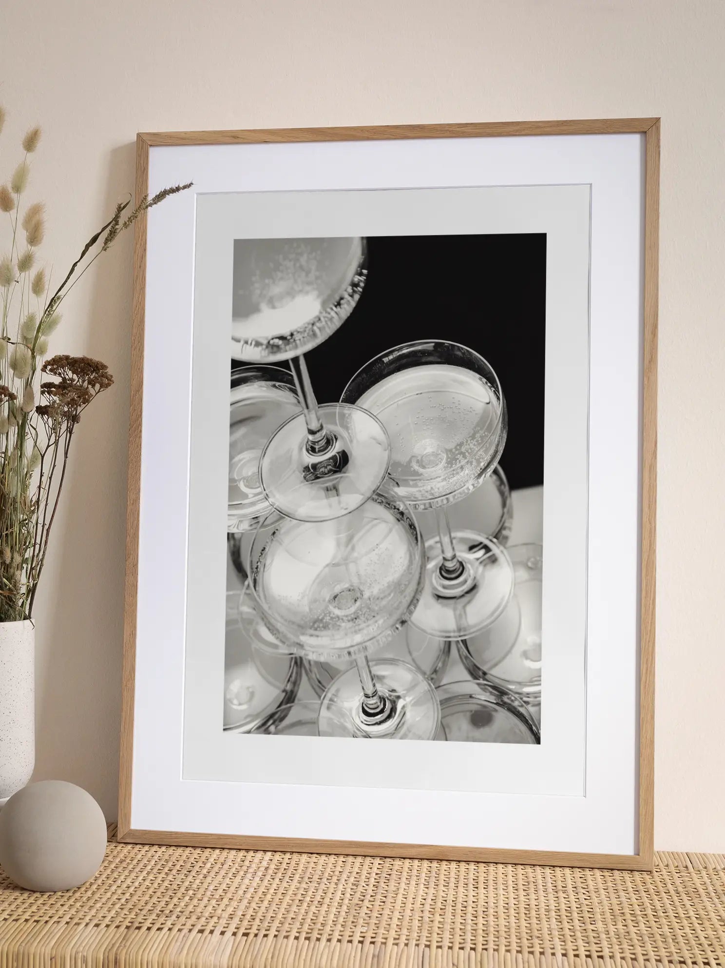 Champagne Tower No1 Poster