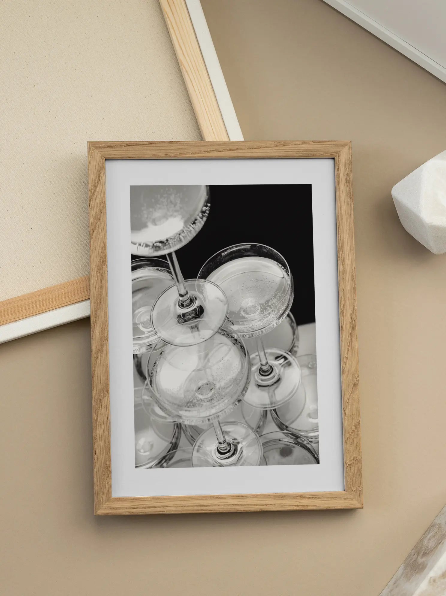 Champagne Tower No1 Poster
